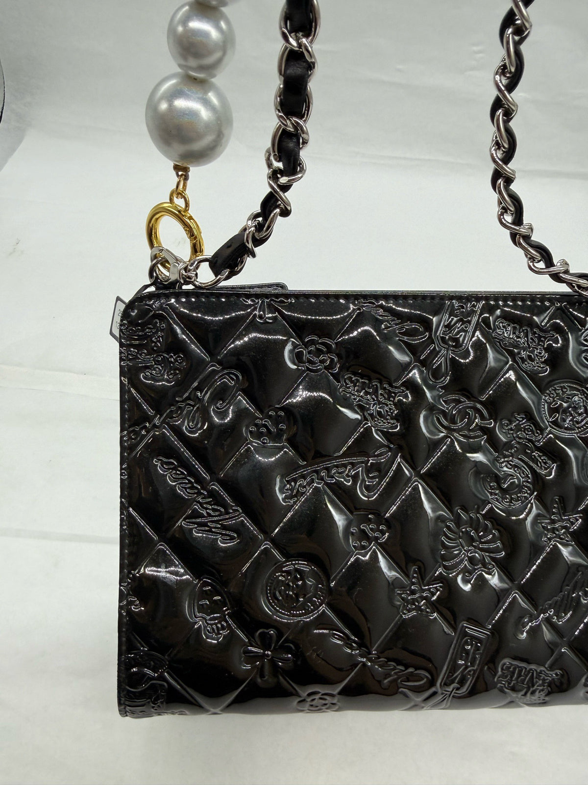 Chanel - Other - Patent leather - Black - (small)