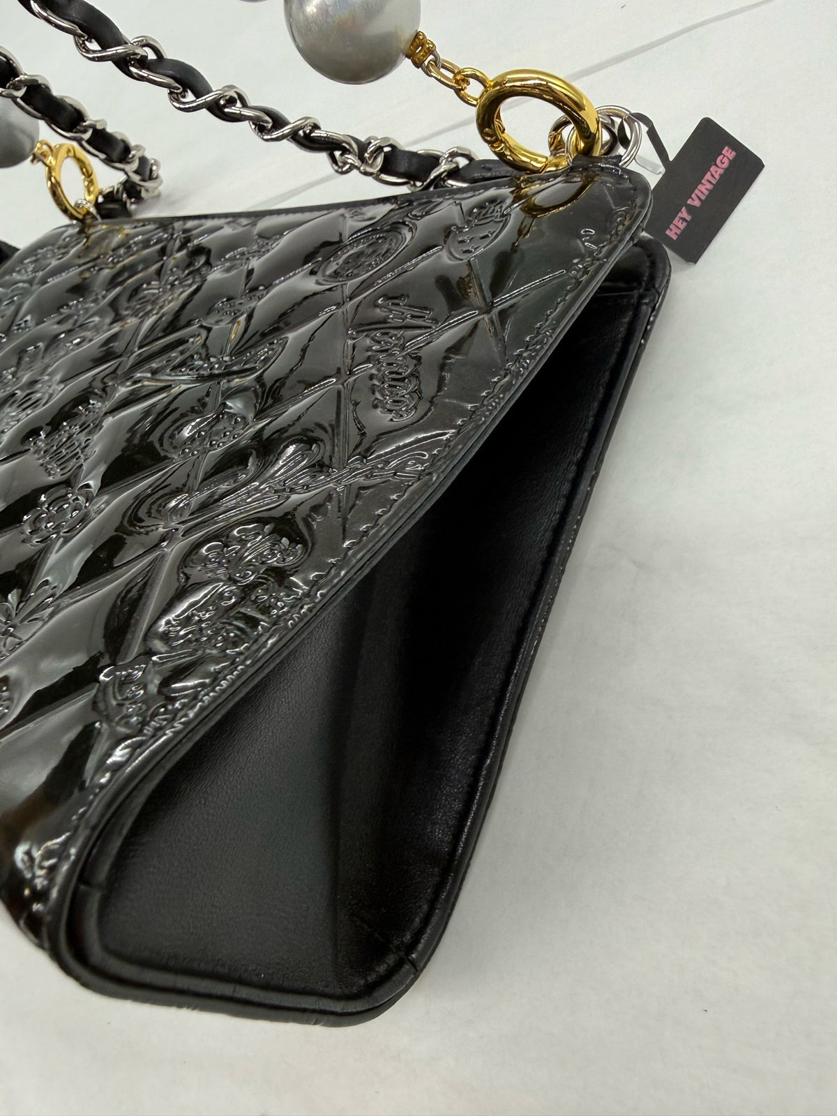 Chanel - Other - Patent leather - Black - (small)