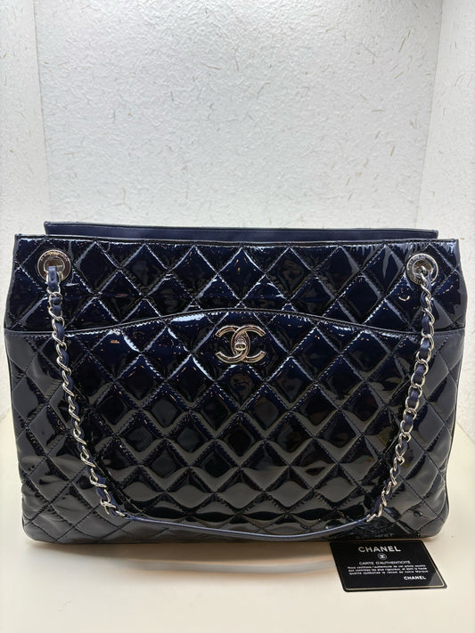 Chanel - Other - Patent leather - Blue - (large)