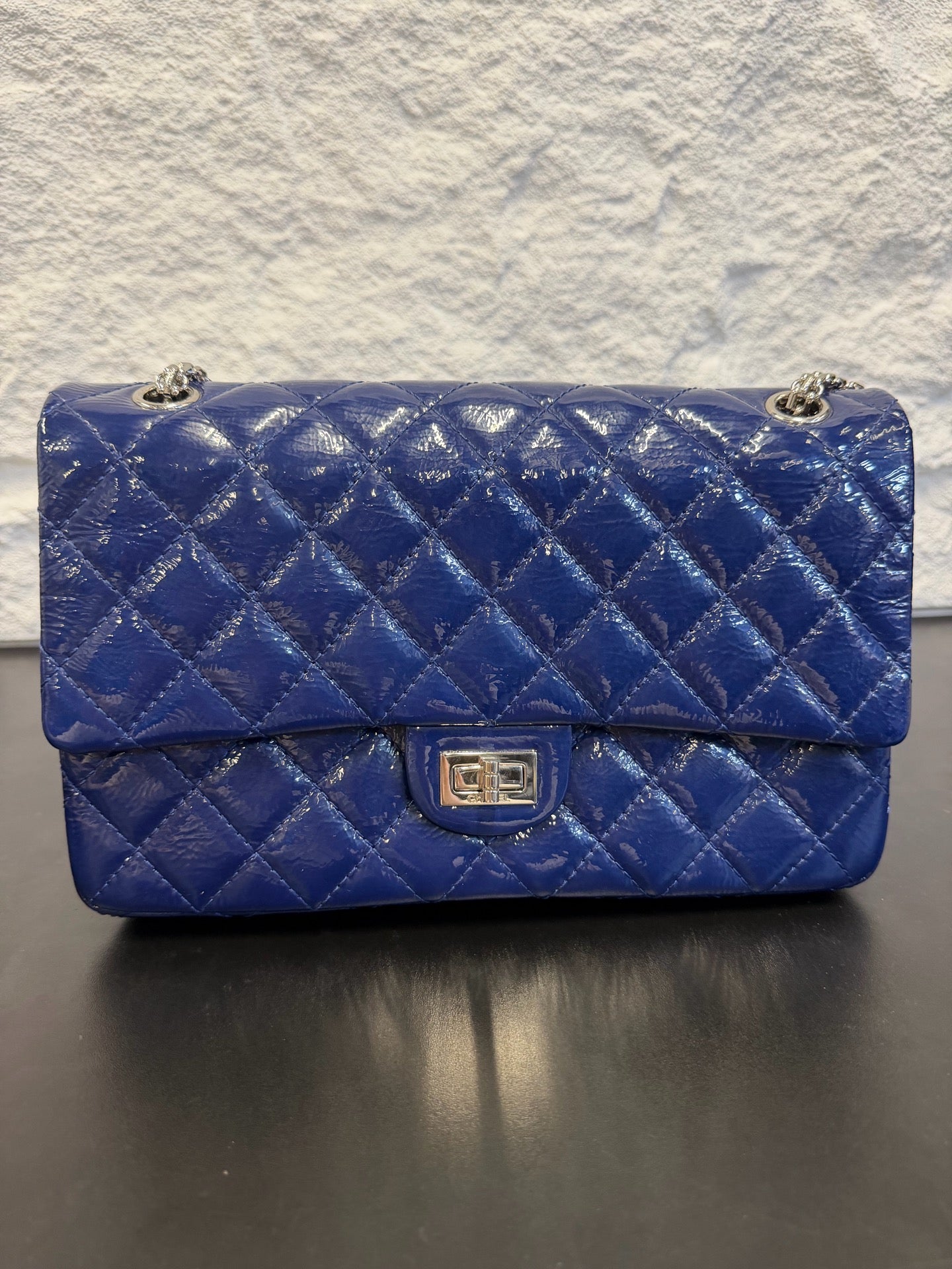 Chanel - Other - Patent leather - Blue - (medium)