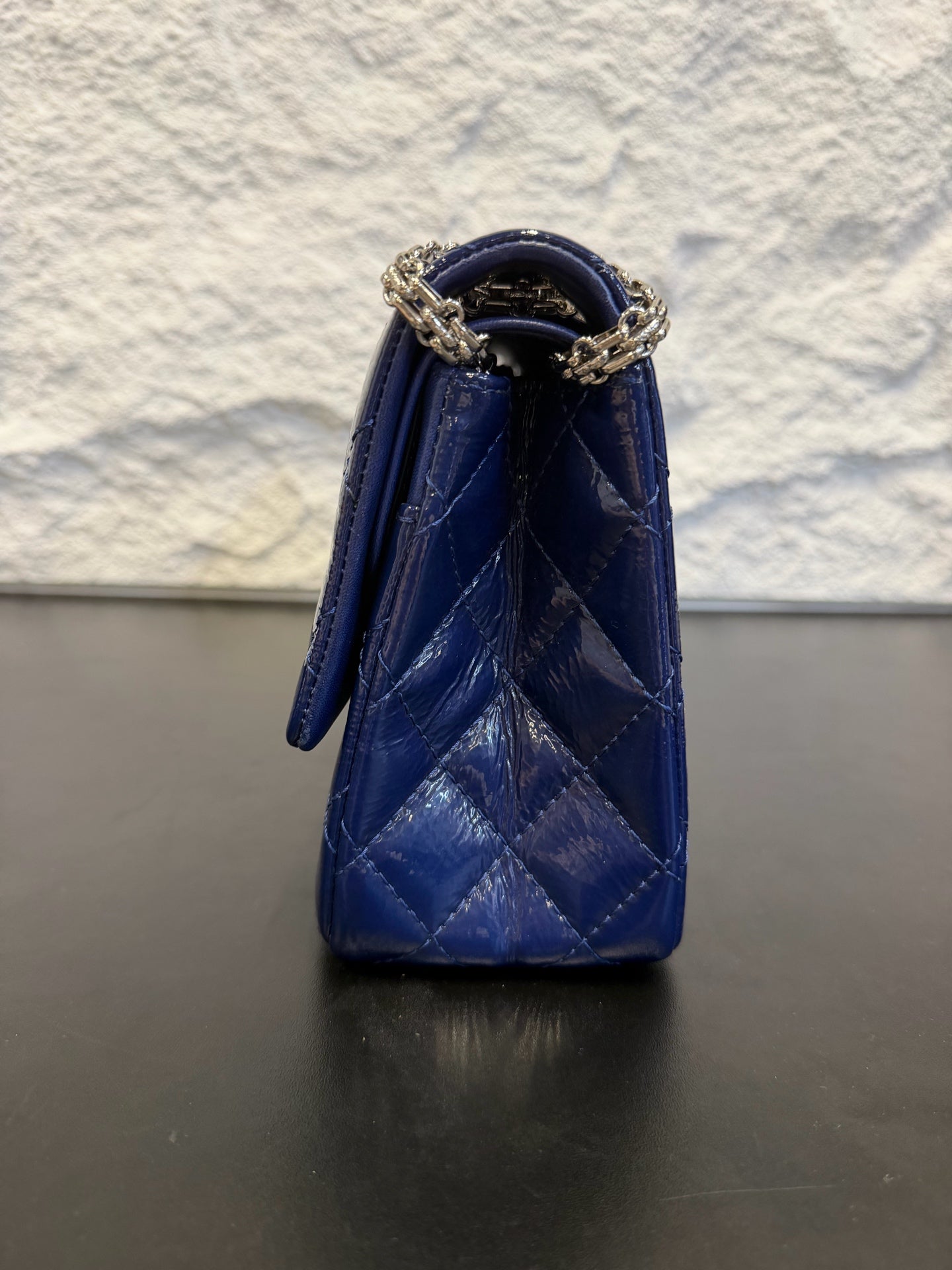 Chanel - Other - Patent leather - Blue - (medium)