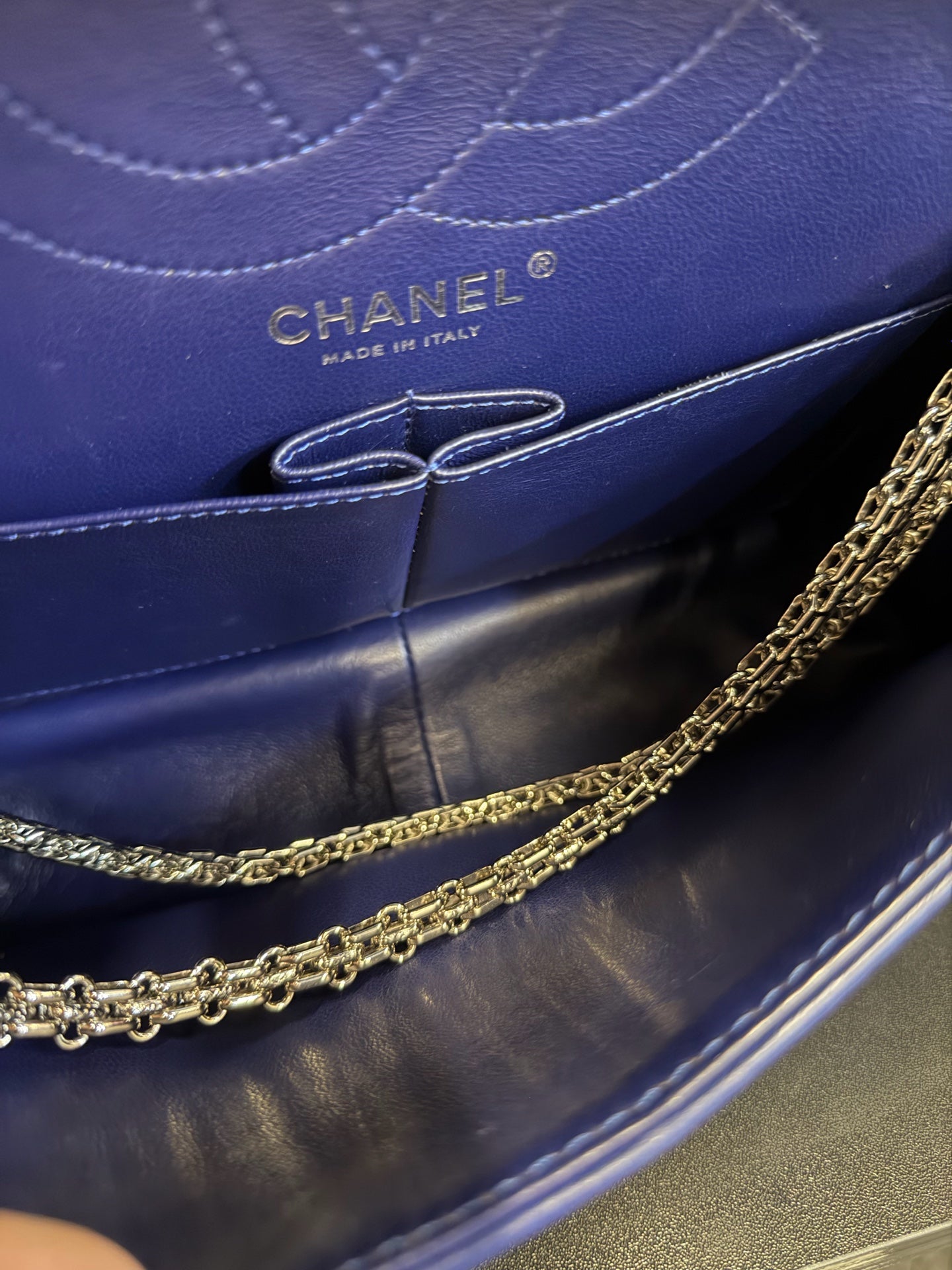 Chanel - Other - Patent leather - Blue - (medium)