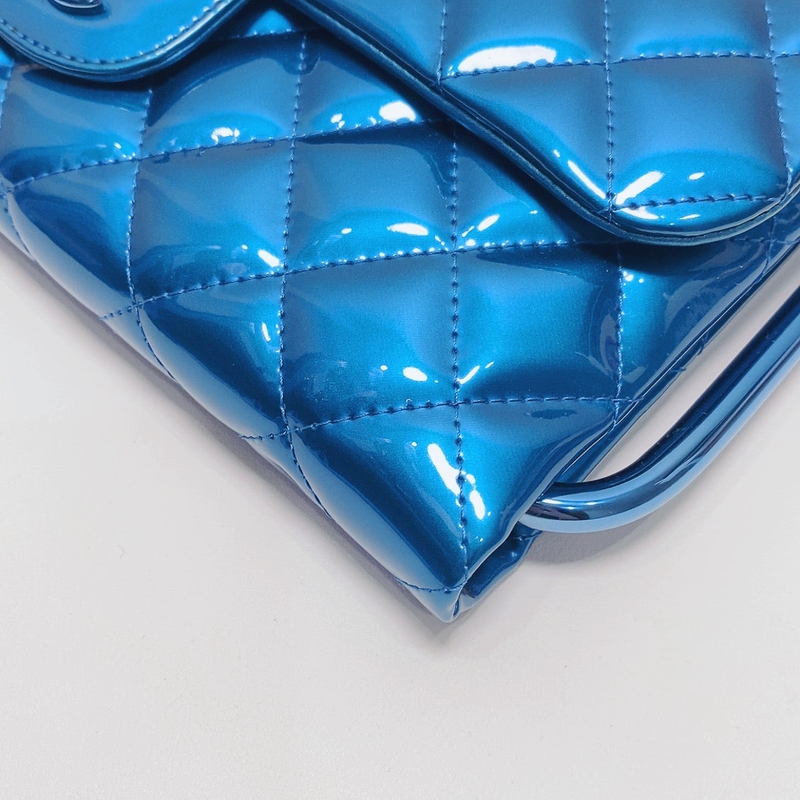 Chanel - Other - Patent leather - Blue - (mini)