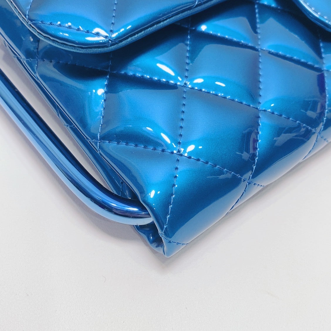 Chanel - Other - Patent leather - Blue - (mini)