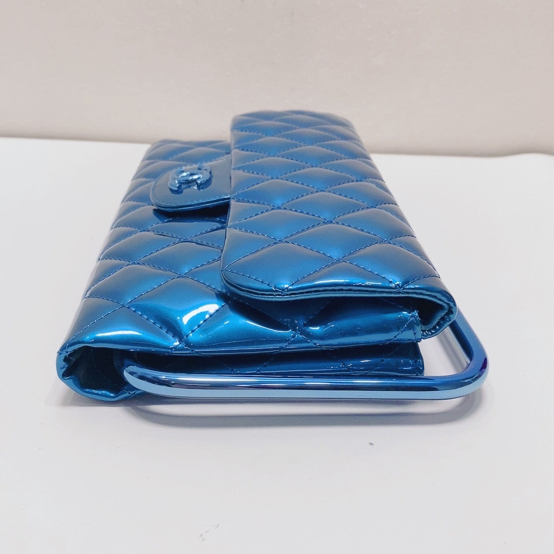 Chanel - Other - Patent leather - Blue - (mini)
