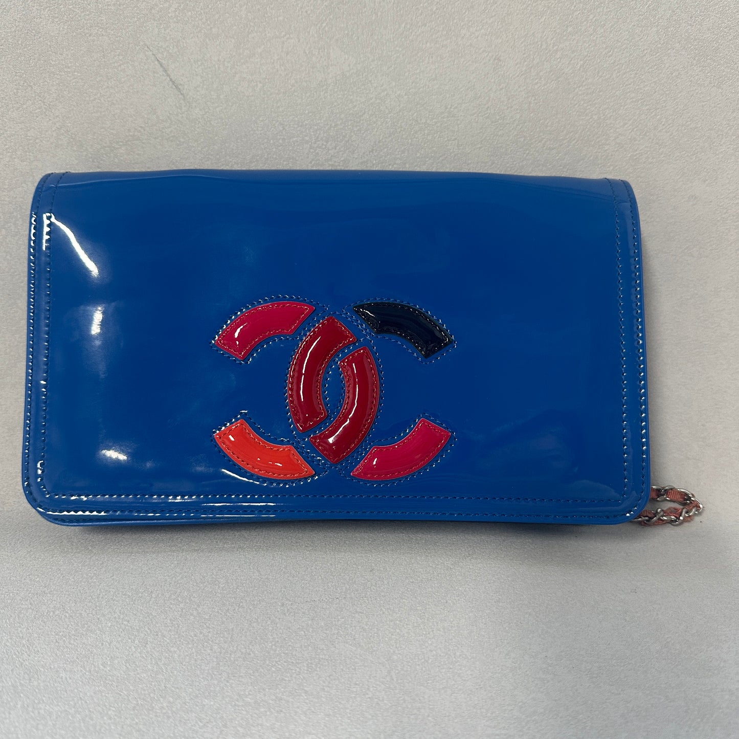 Chanel - Other - Patent leather - Blue - (small)