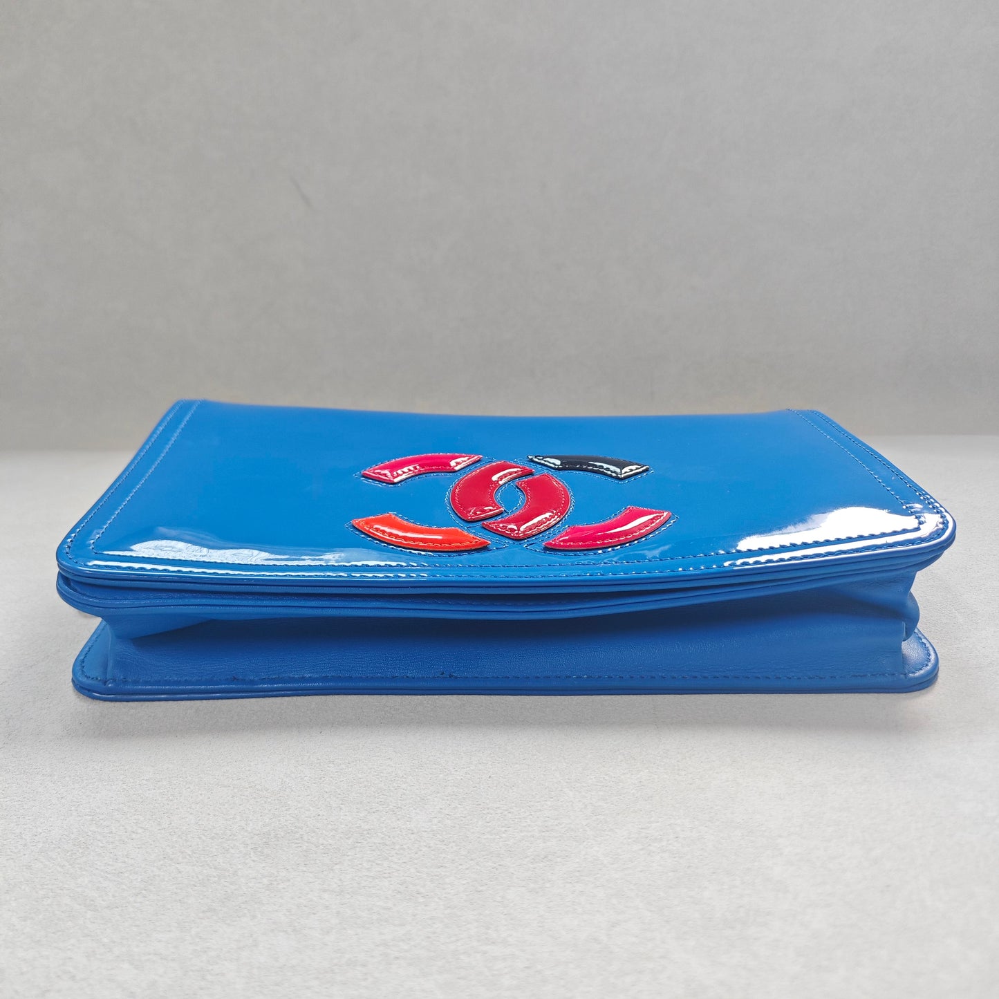 Chanel - Other - Patent leather - Blue - (small)