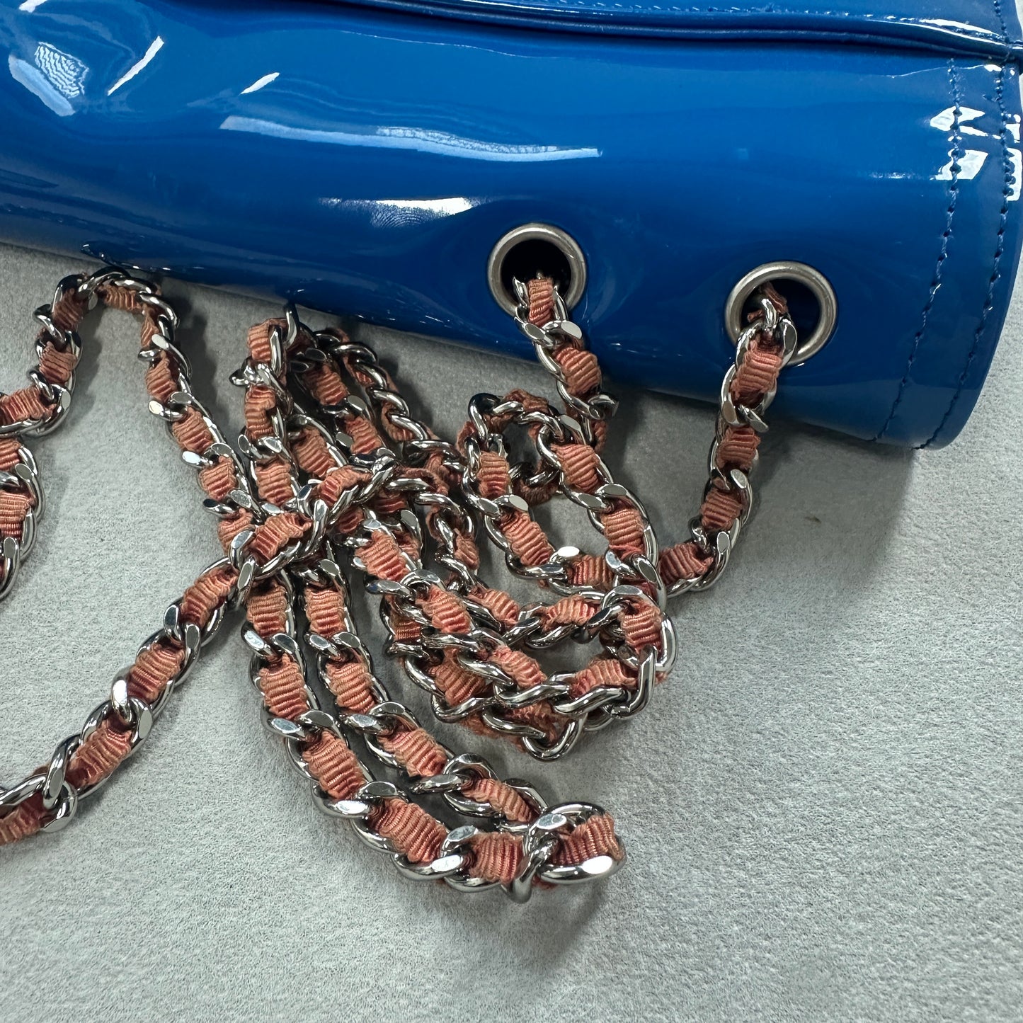 Chanel - Other - Patent leather - Blue - (small)