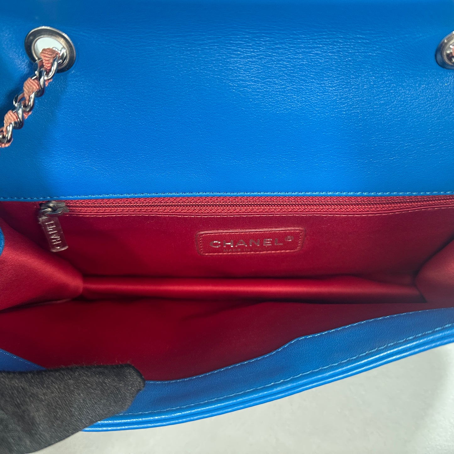 Chanel - Other - Patent leather - Blue - (small)