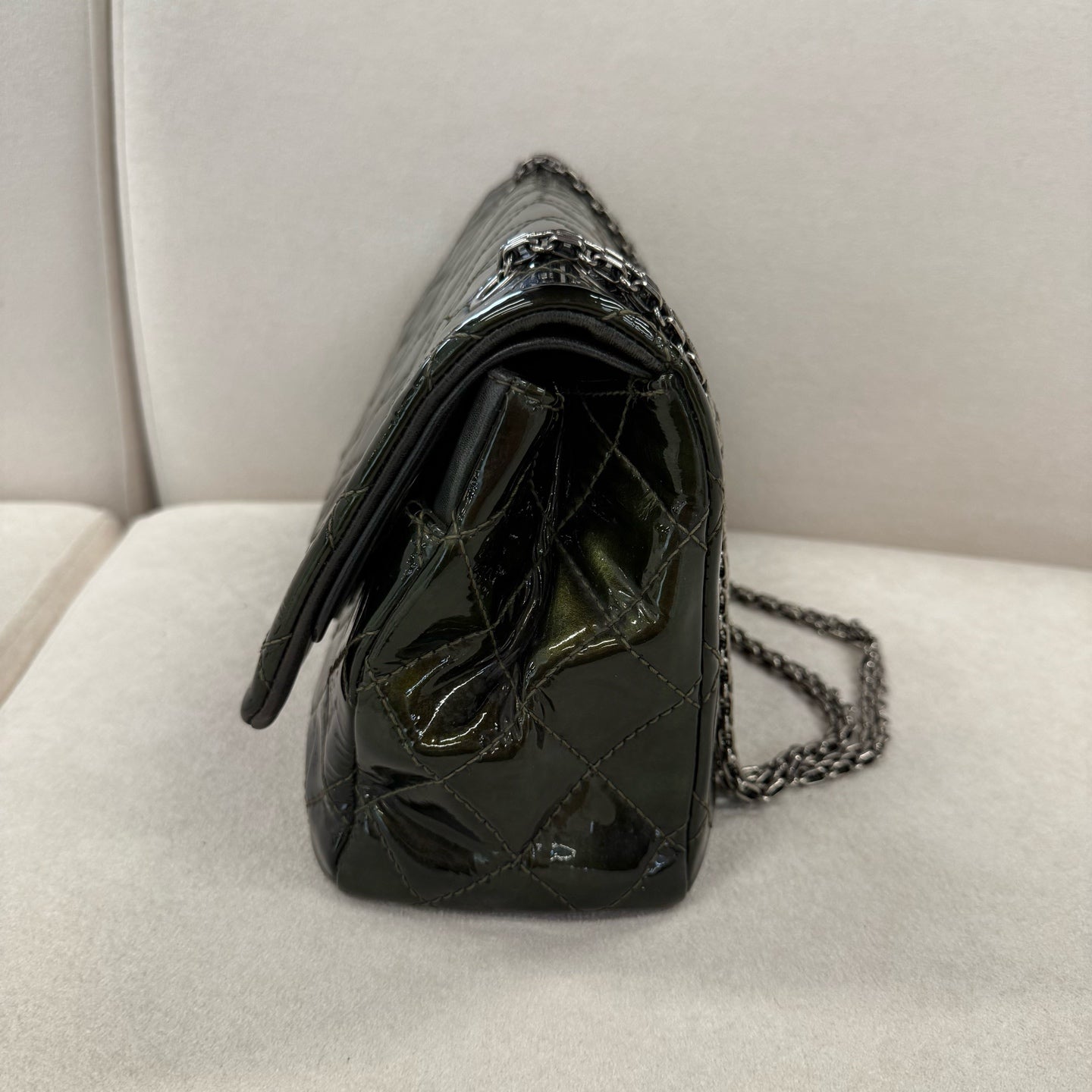 Chanel - Other - Patent leather - Green - (medium)