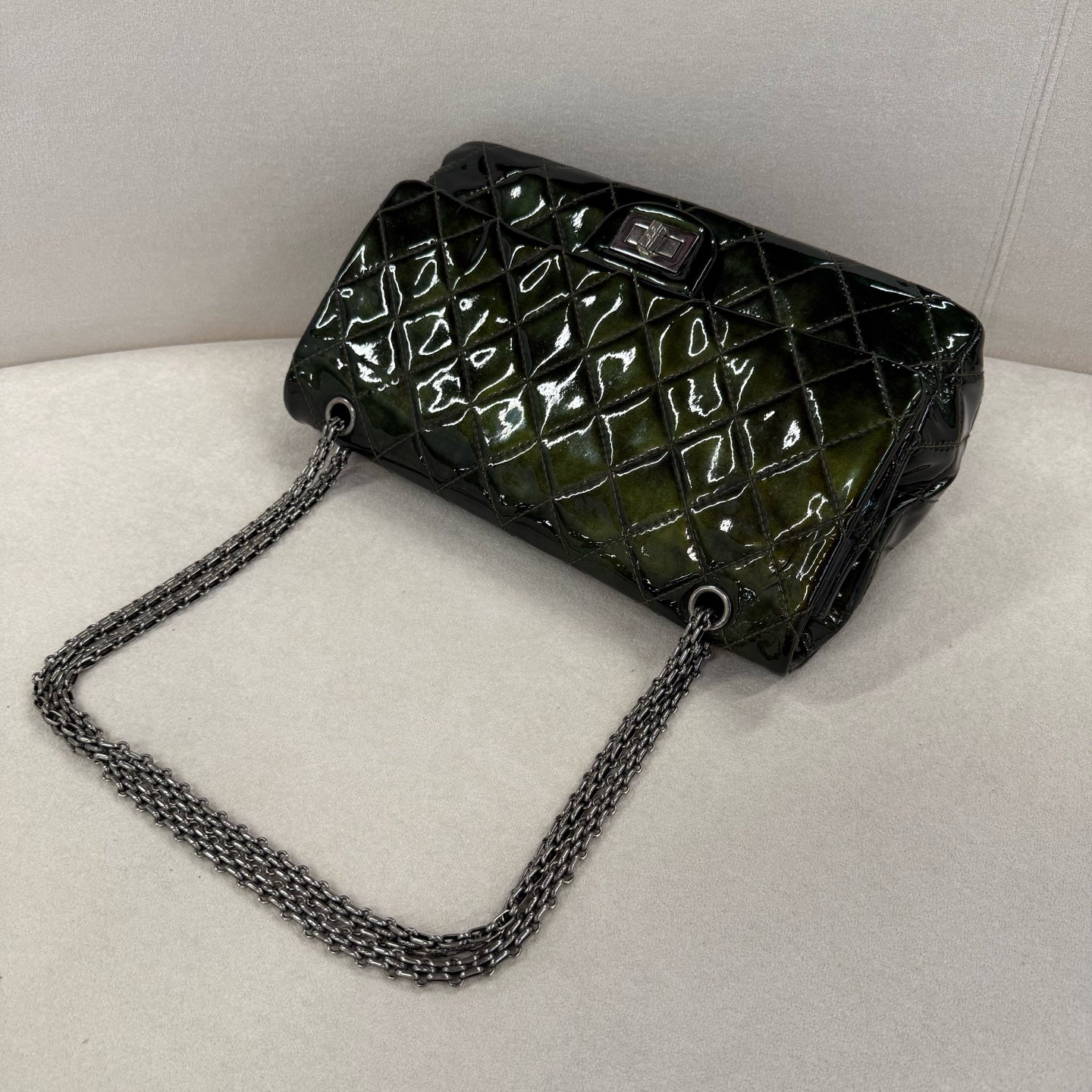 Chanel - Other - Patent leather - Green - (medium)