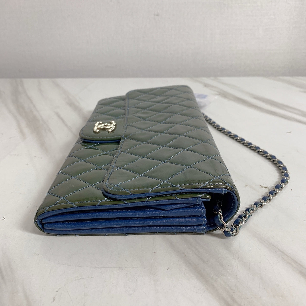Chanel - Other - Patent leather - Green - (small)