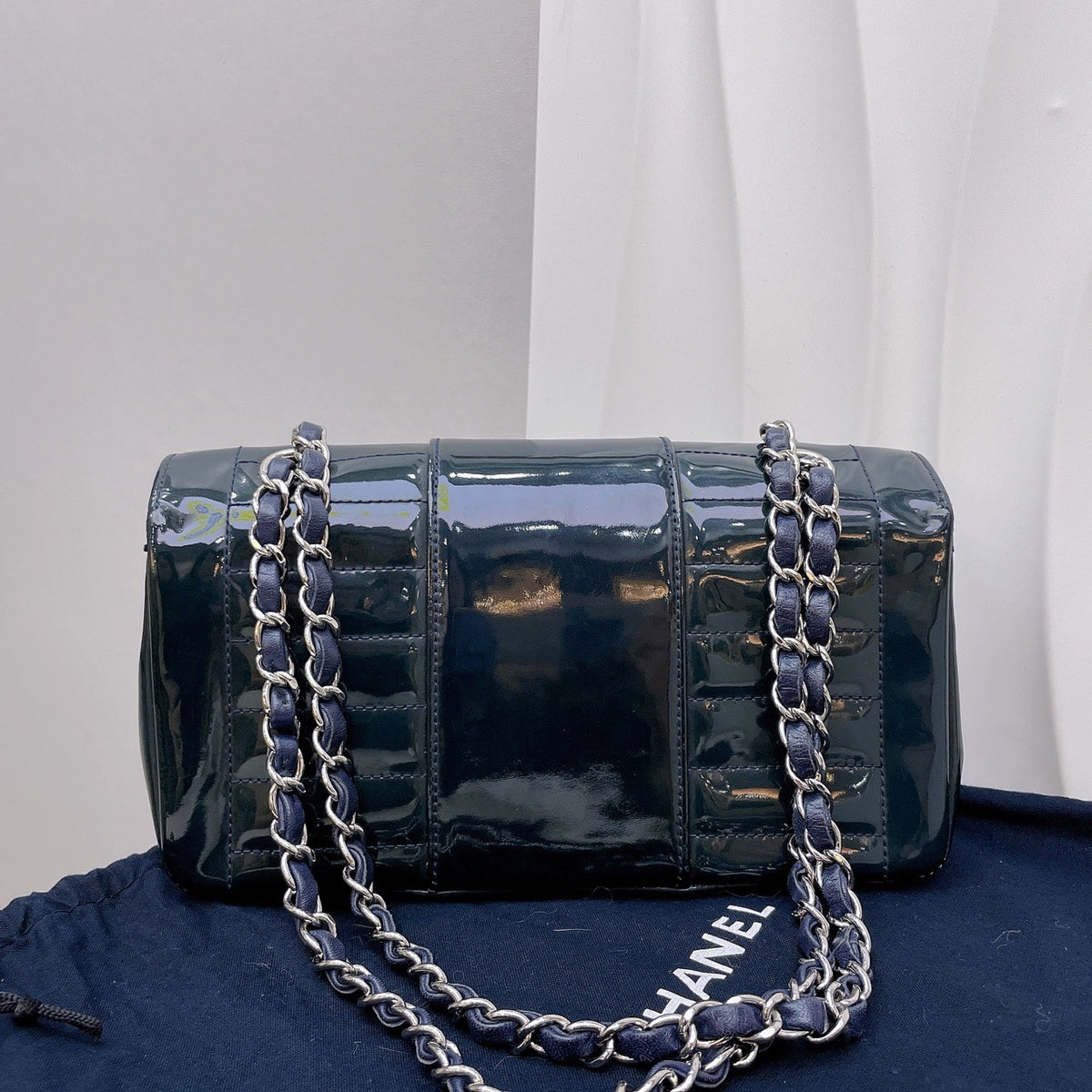 Chanel - Other - Patent leather - Green - (small)