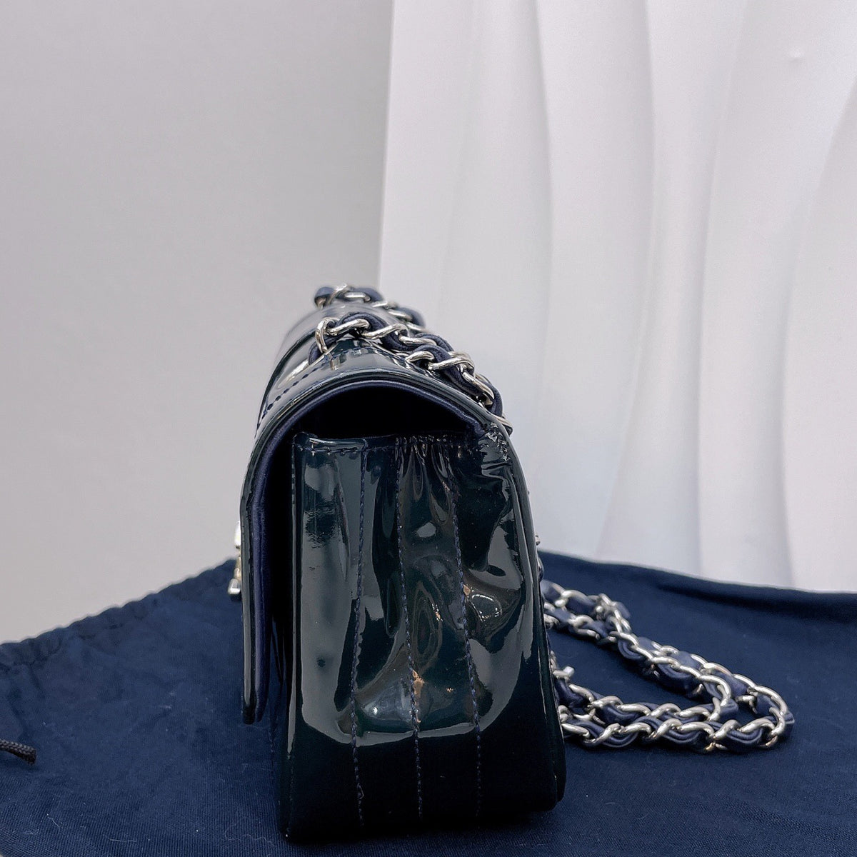 Chanel - Other - Patent leather - Green - (small)