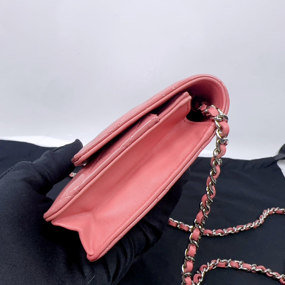 Chanel - Other - Patent leather - Pink - (small)