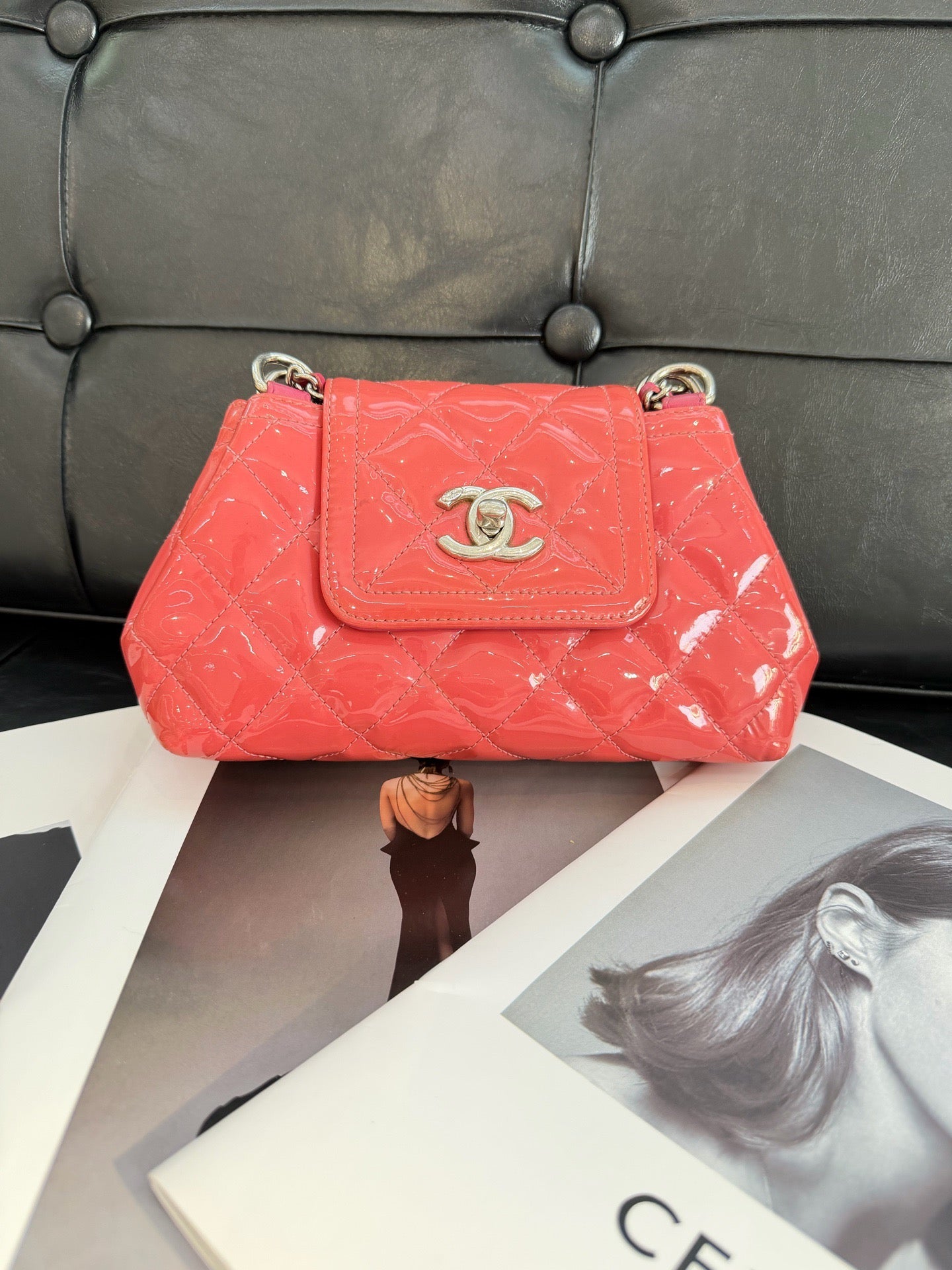 Chanel - Other - Patent leather - Red - (mini)