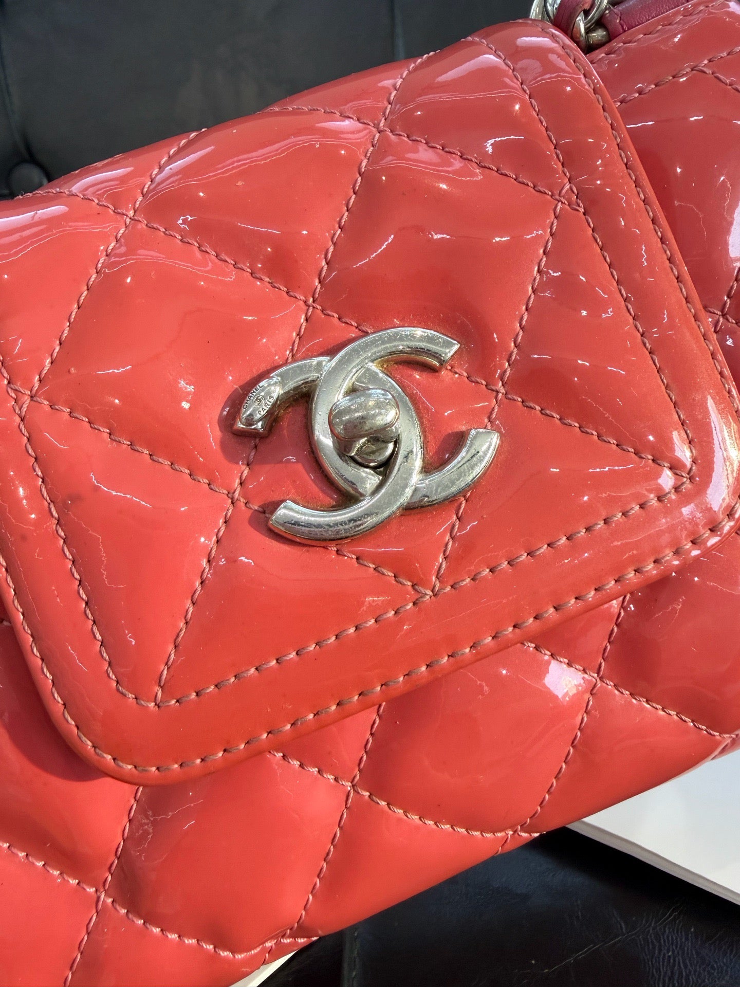 Chanel - Other - Patent leather - Red - (mini)