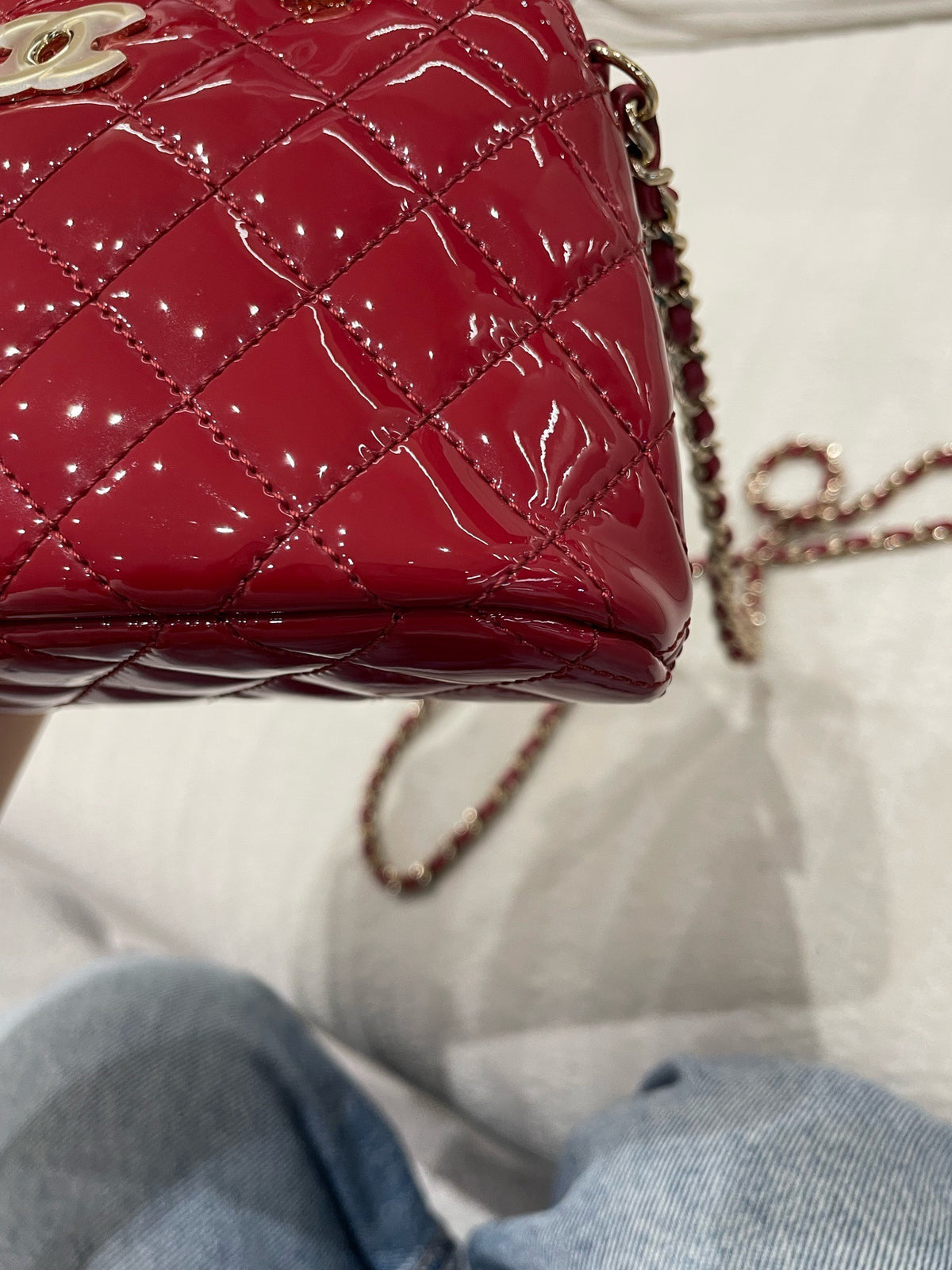 Chanel - Other - Patent leather - Red - (mini)