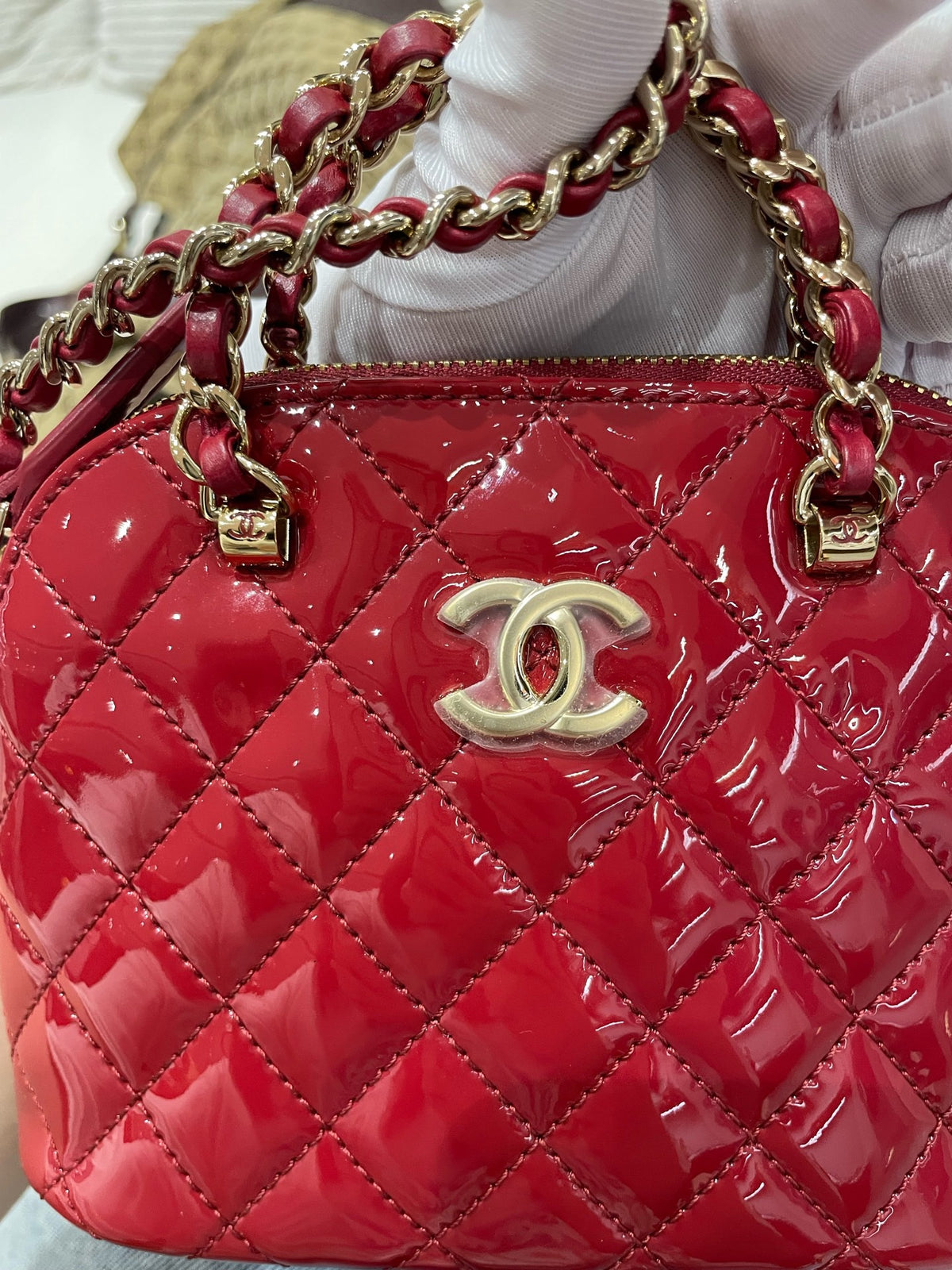 Chanel - Other - Patent leather - Red - (mini)