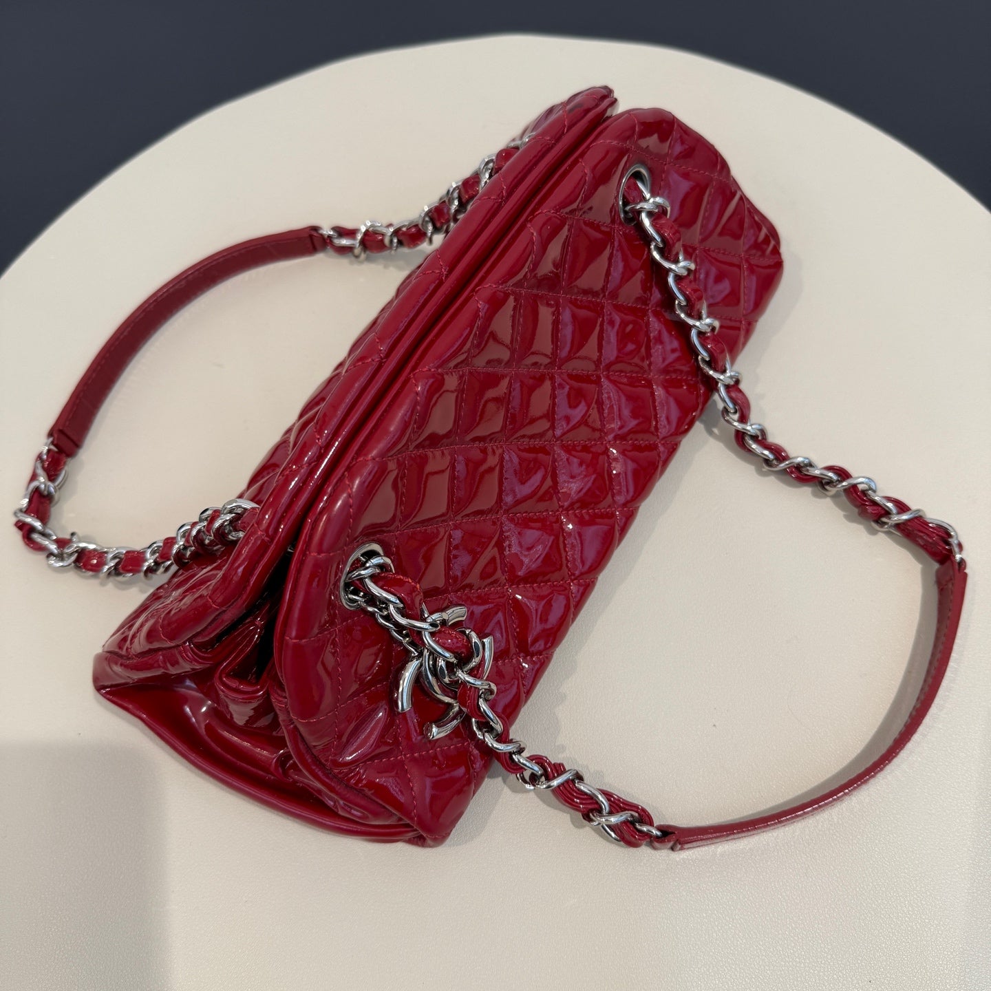 Chanel - Other - Patent leather - Red - (small)