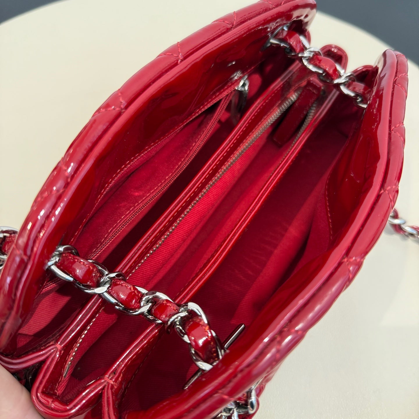 Chanel - Other - Patent leather - Red - (small)