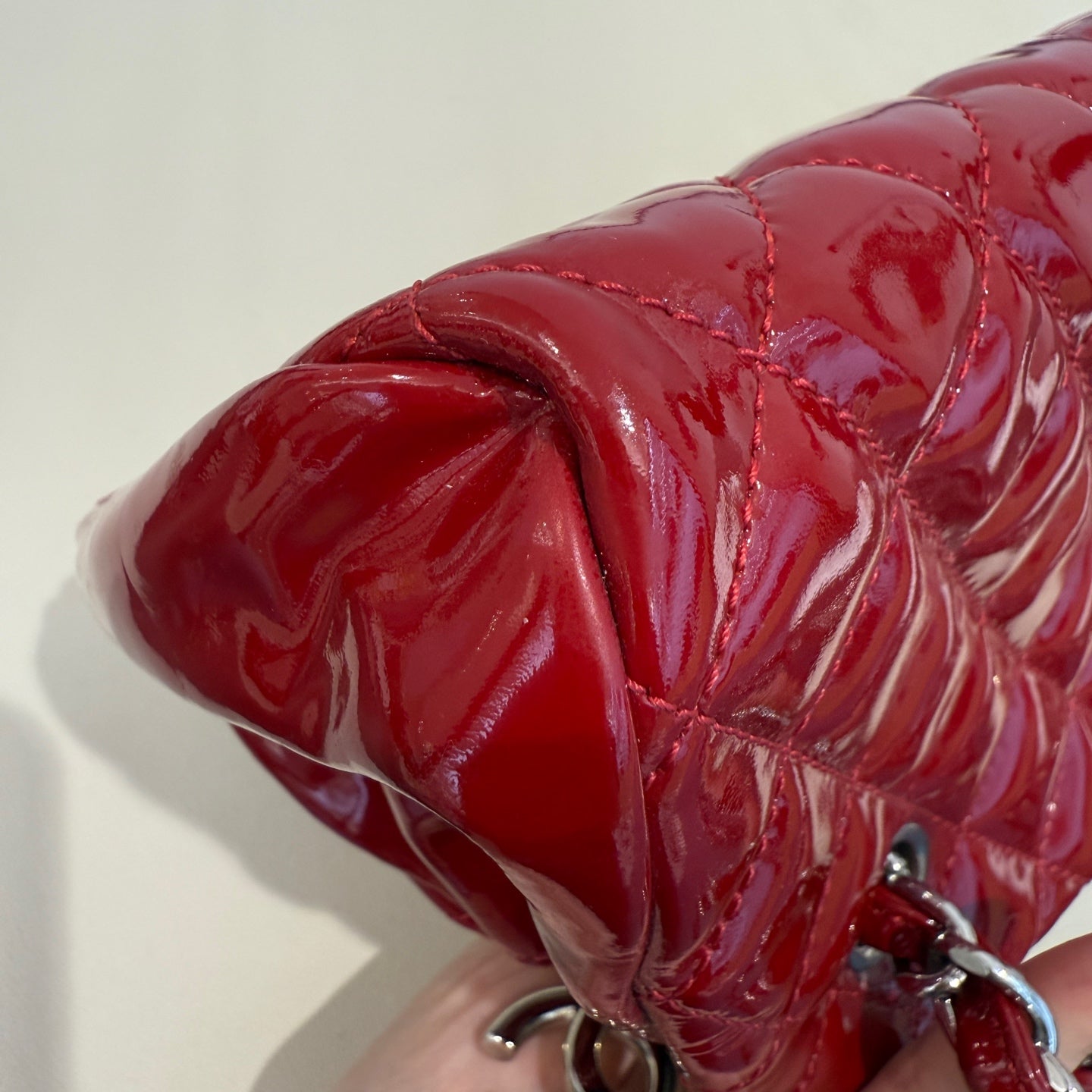 Chanel - Other - Patent leather - Red - (small)