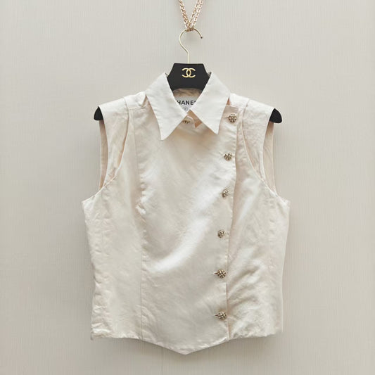 Chanel - Other - Silk - Beige - (40)