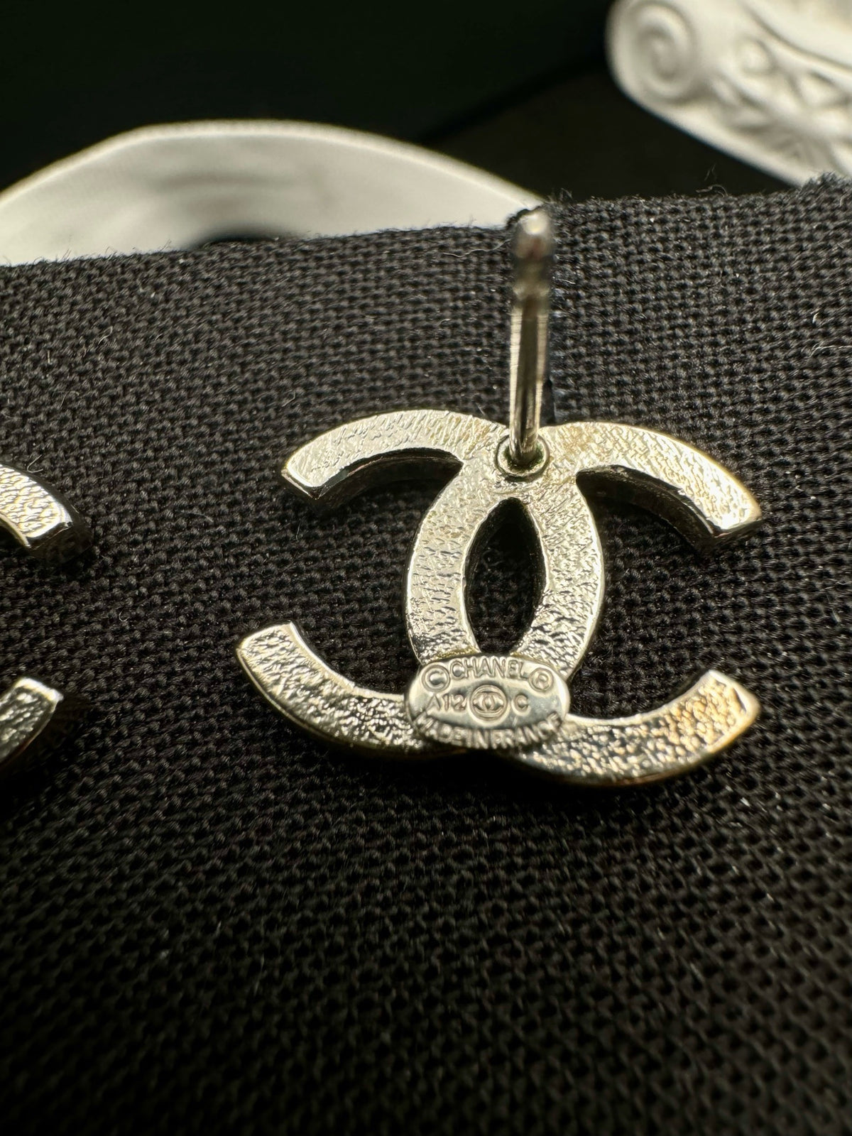 Chanel - Other - Silver-tone base metal with clear crystal embellishments - Silver