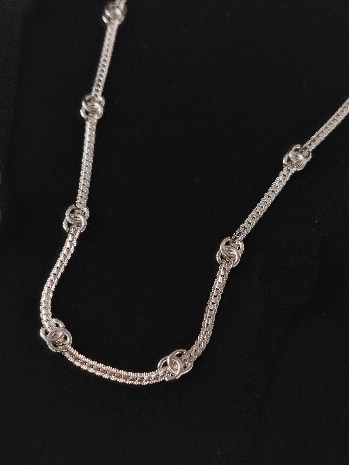 Chanel - Other - Silver-tone metal; exact alloy unspecified - Silver