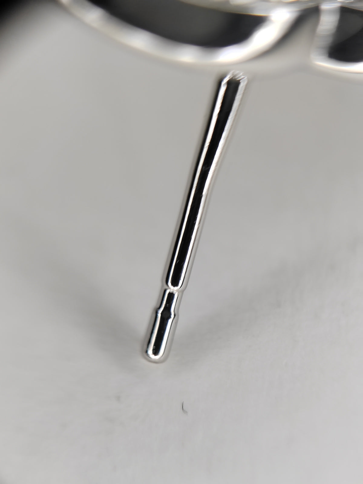 Chanel - Other - Silver-tone metal with clear rhinestone accents and a white heart-shaped inlay; exact composition unknown. - Silver