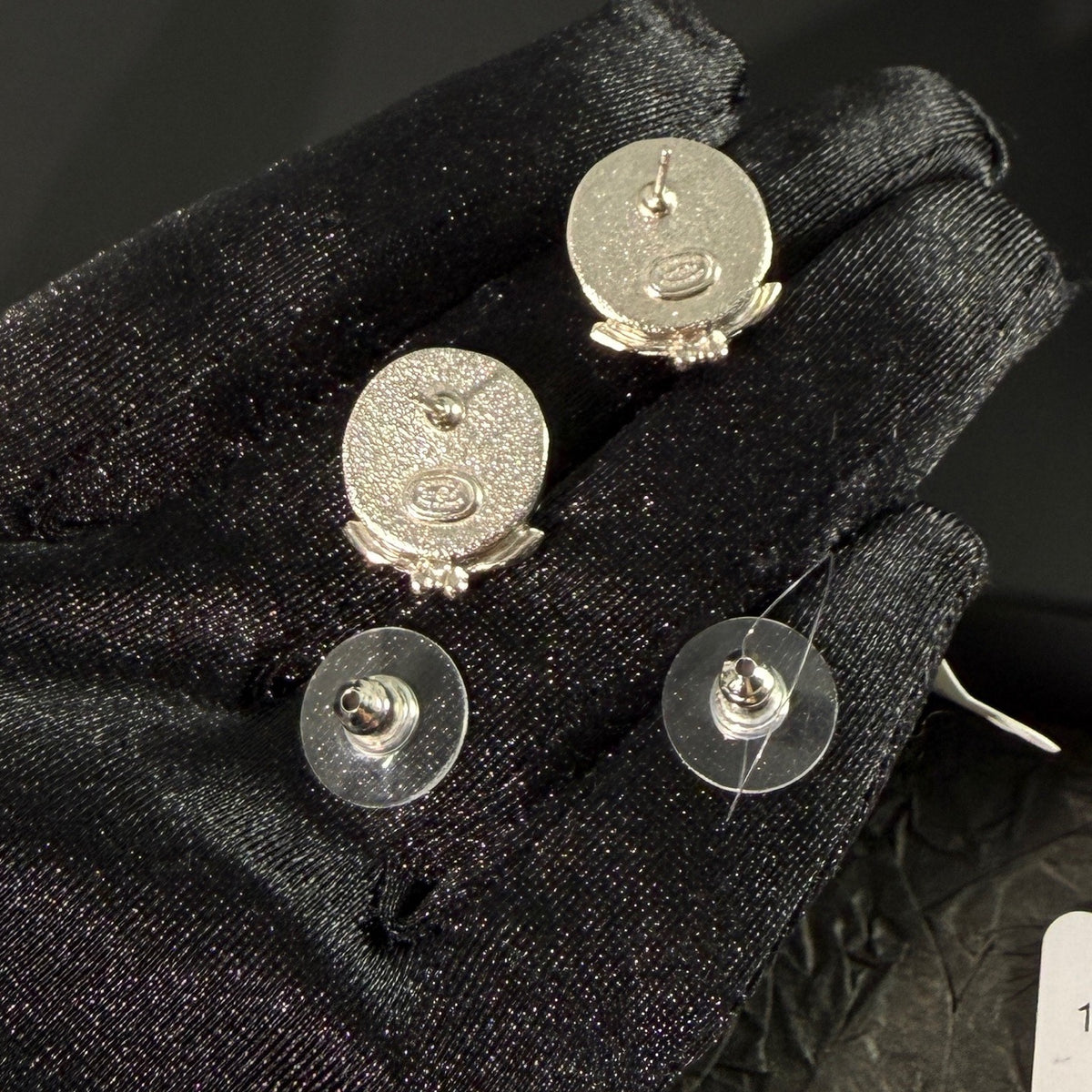 Chanel - Other - Silver-tone metal with faux pearl and crystal embellishments - Silver