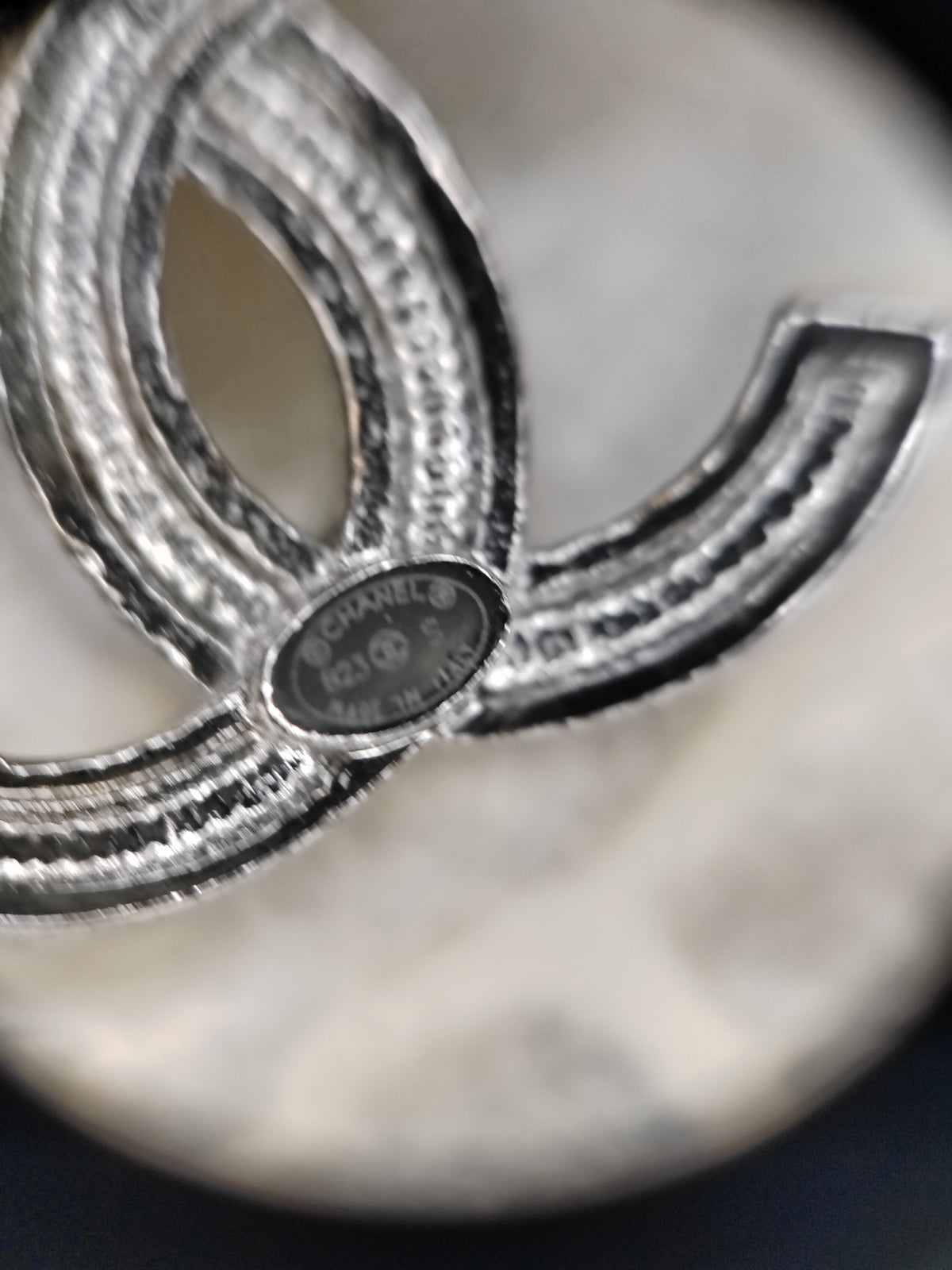 Chanel - Other - Silver-tone metal with glass rhinestones - Silver