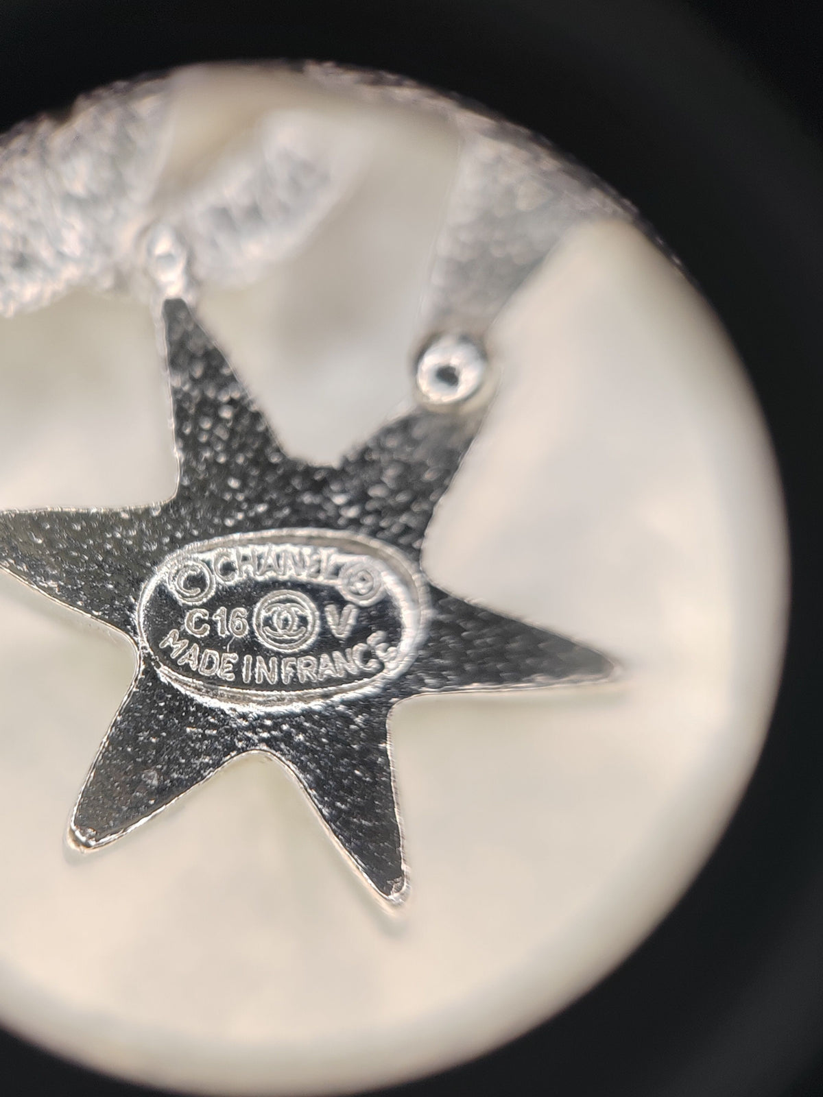 Chanel - Other - Silver-tone metal with rhinestone embellishments - Silver