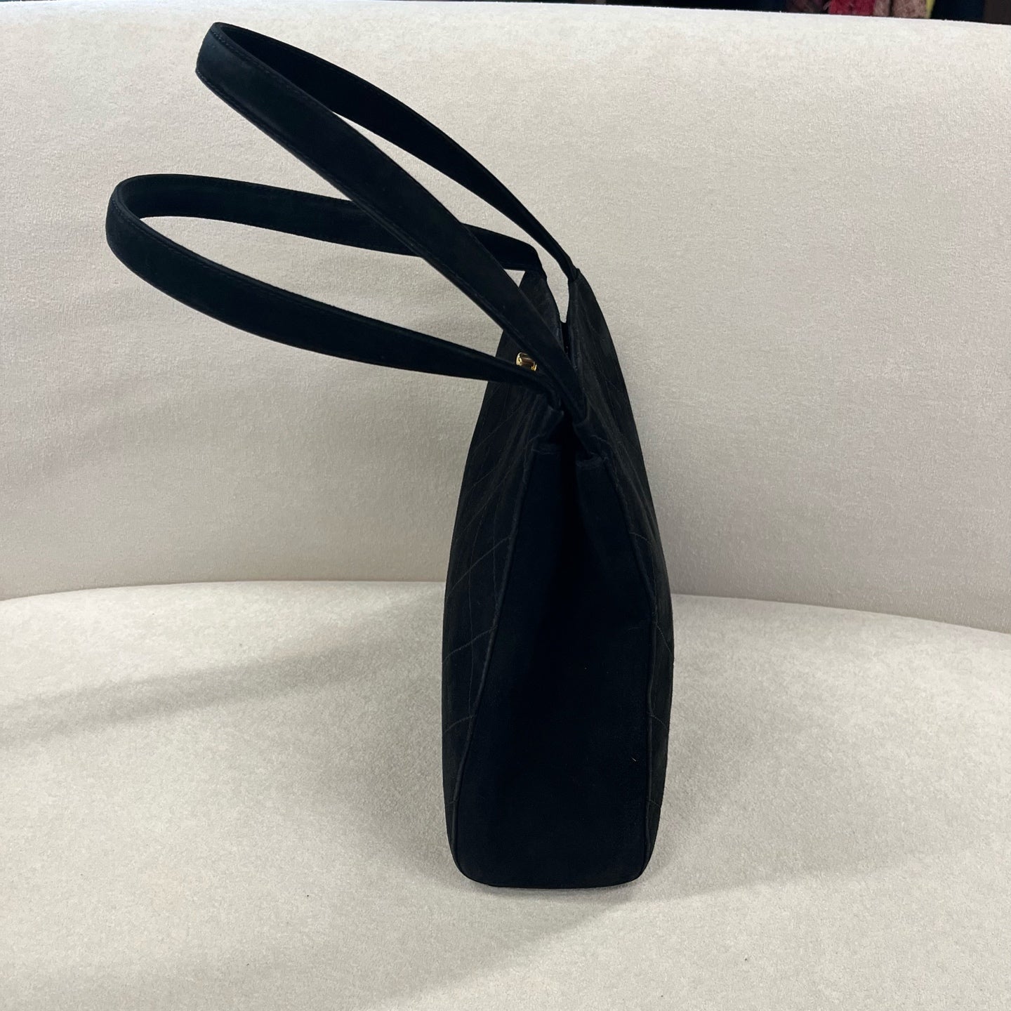 Chanel - Other - Suede - Black - (medium)