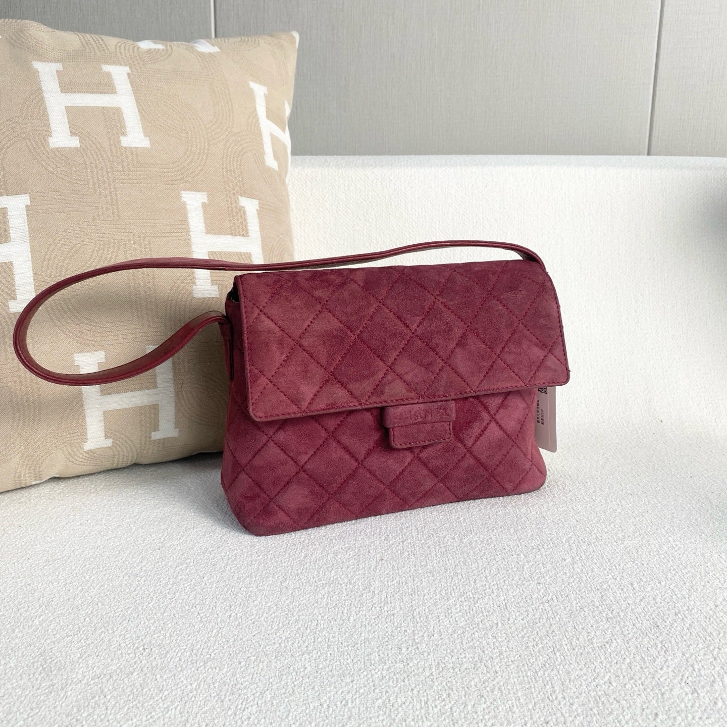 Chanel - Other - Suede - Burgundy - (medium)