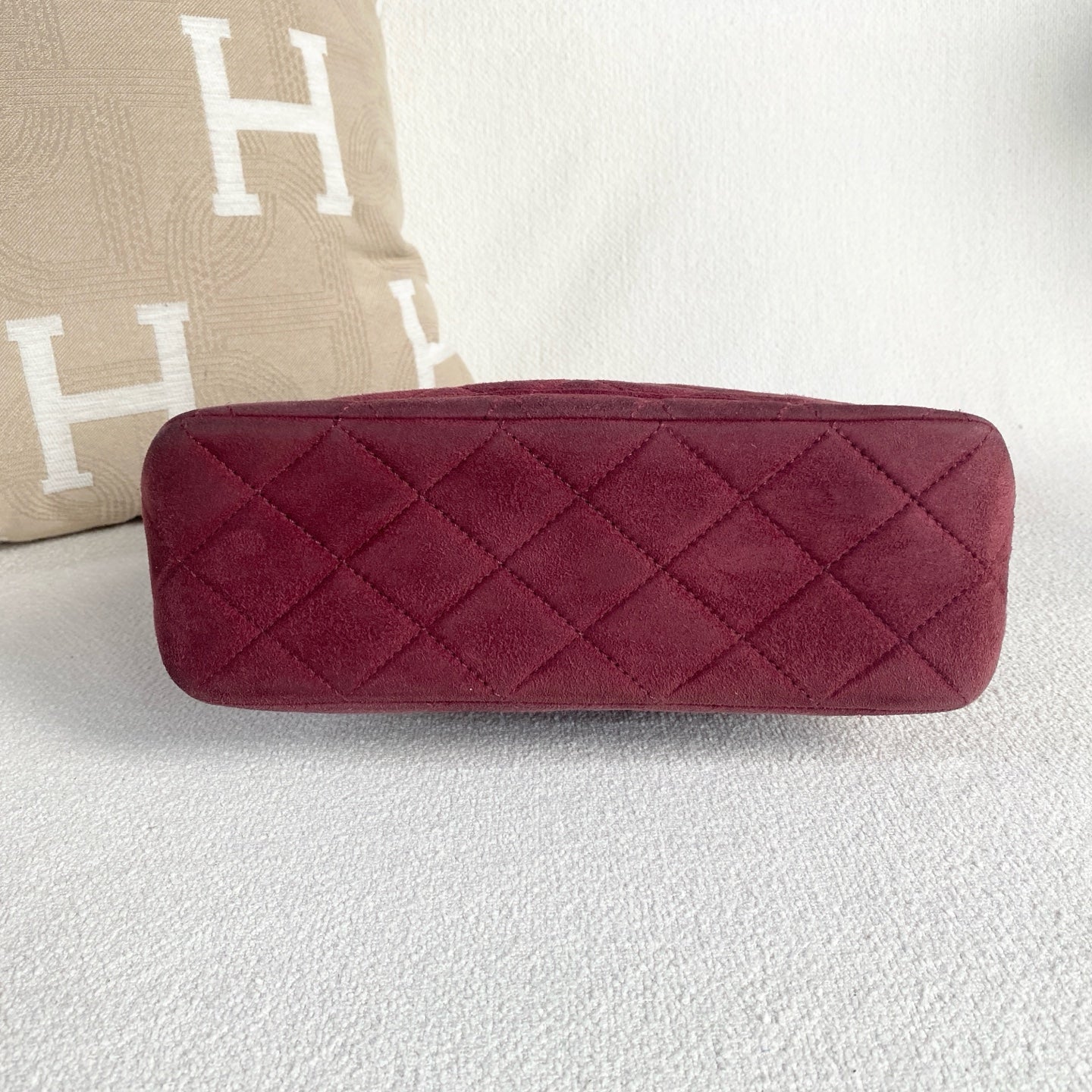 Chanel - Other - Suede - Burgundy - (medium)