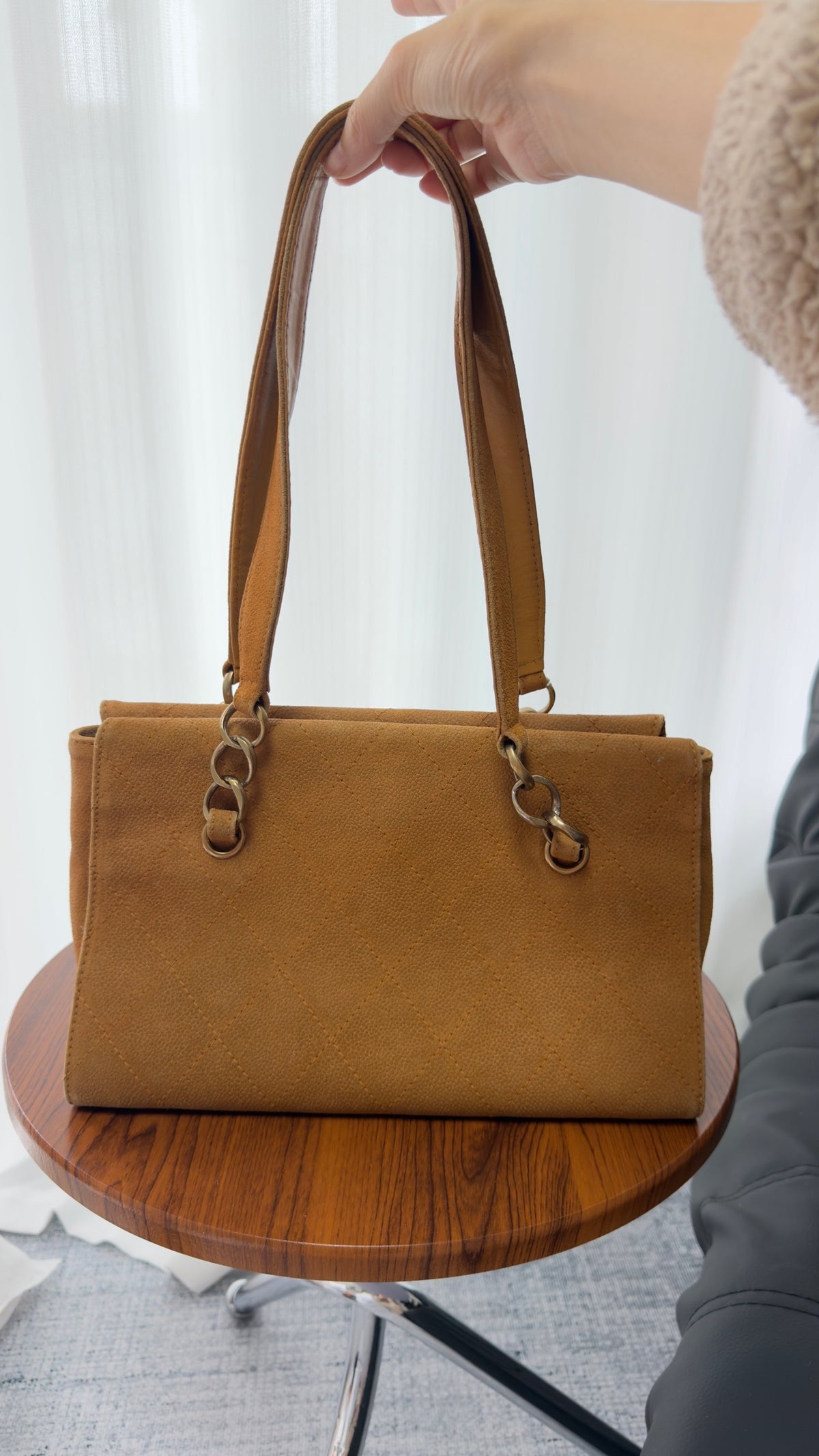 Chanel - Other - Suede - Camel
