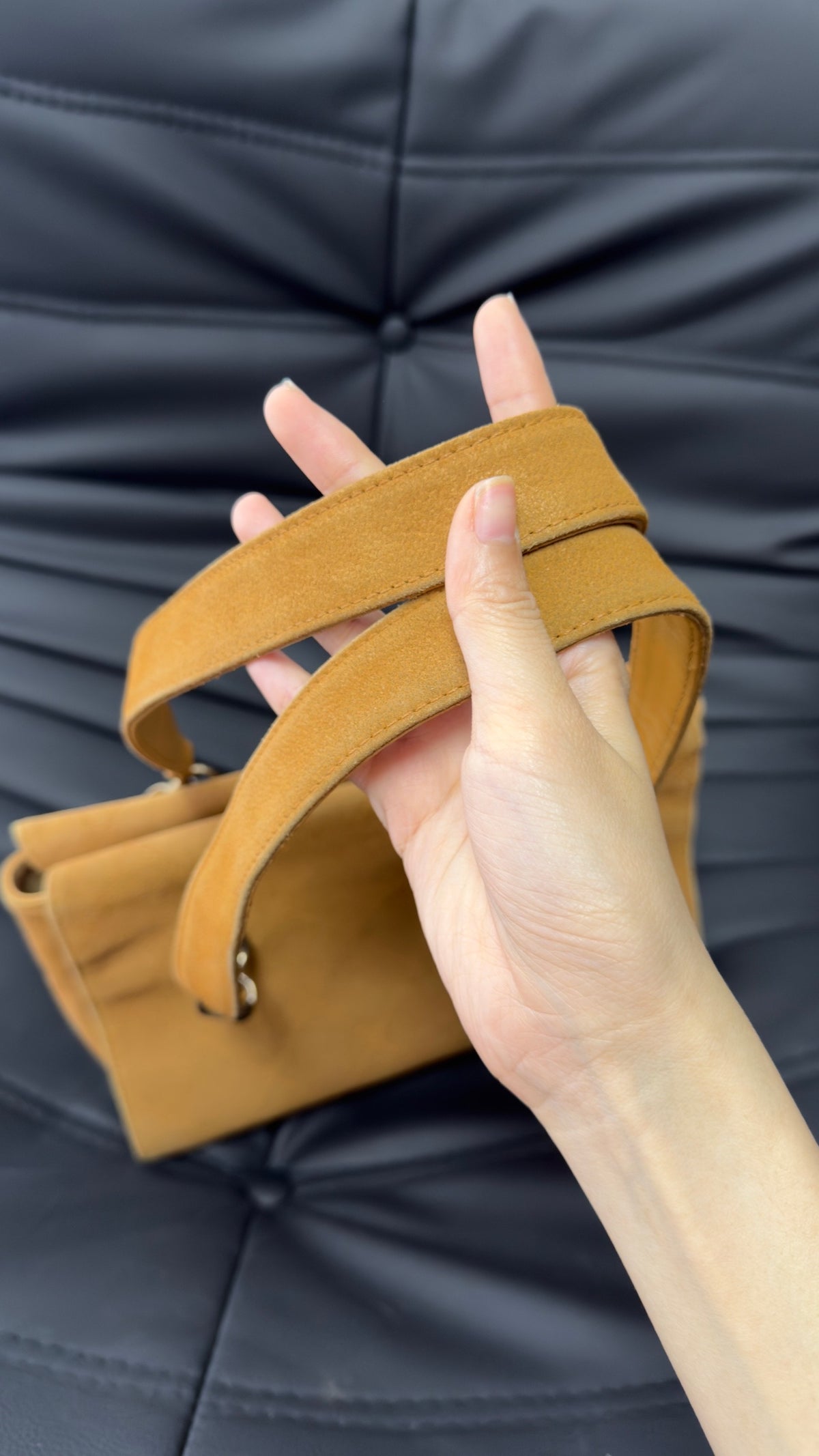 Chanel - Other - Suede - Camel