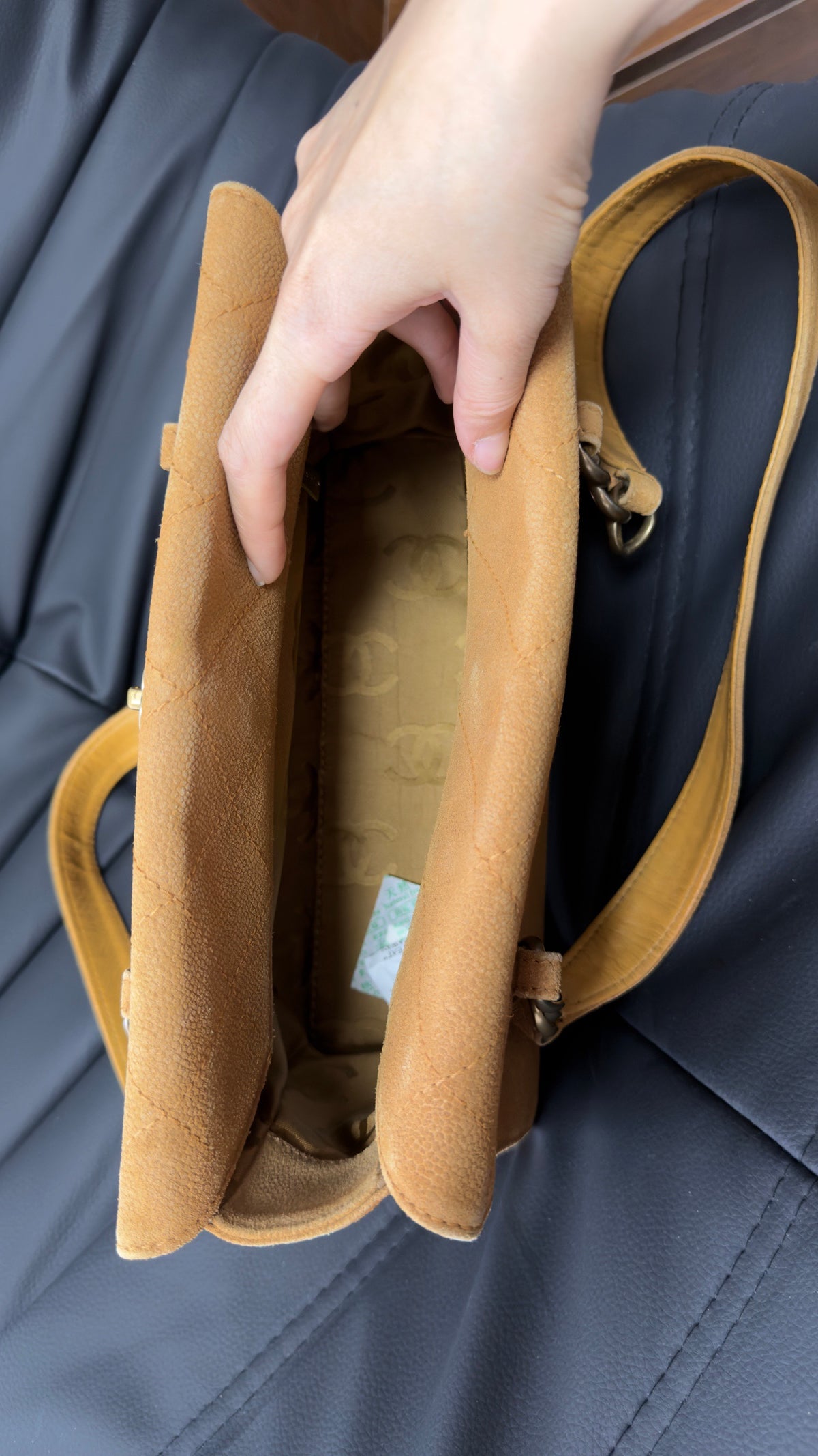 Chanel - Other - Suede - Camel