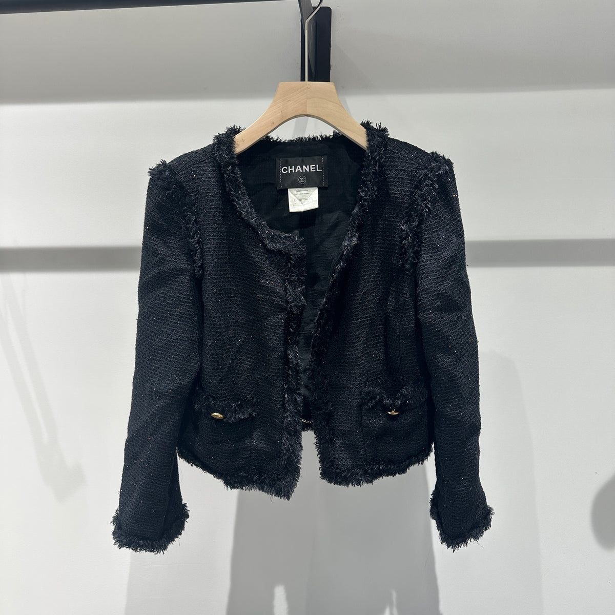 Chanel - Other - Tweed - Black - (38)
