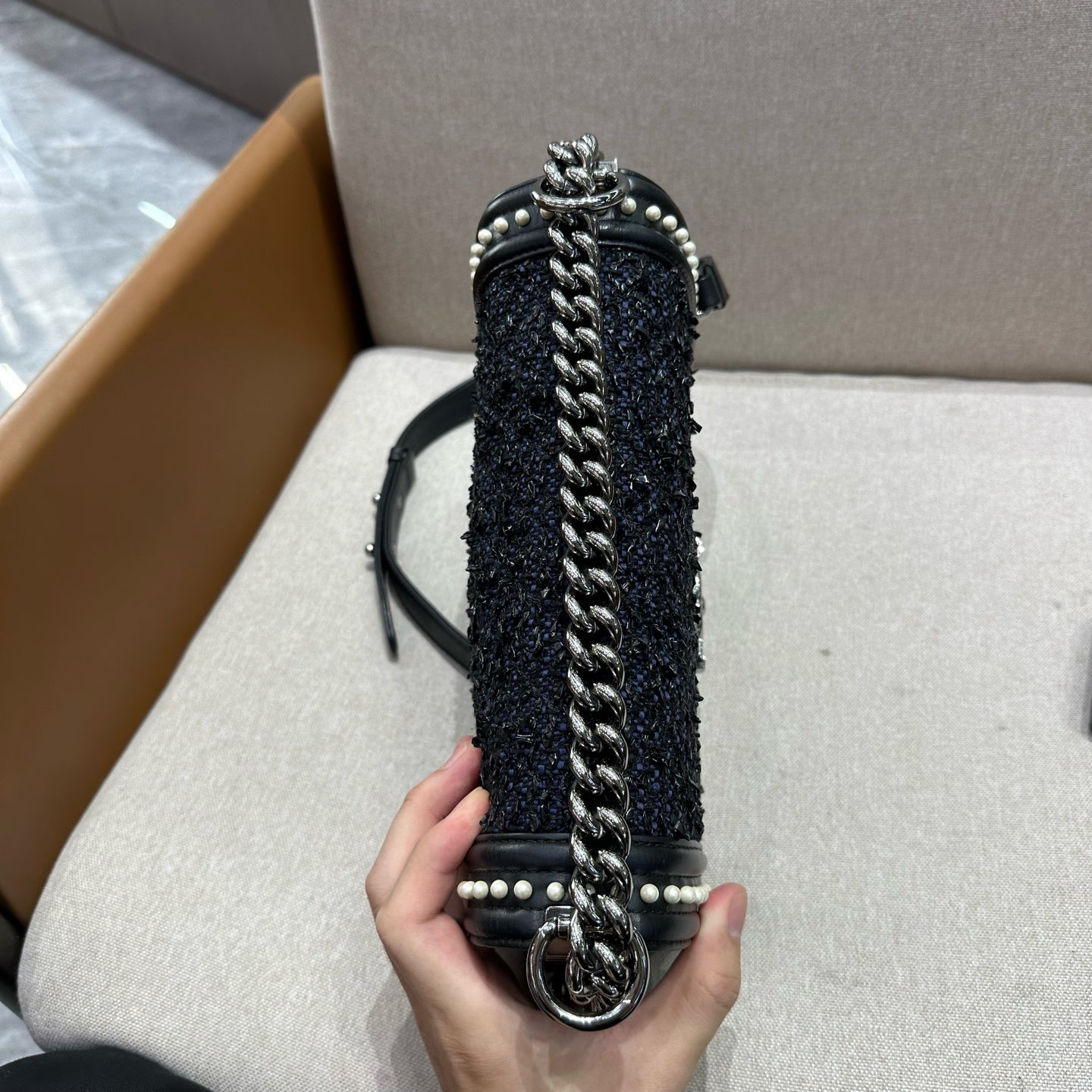 Chanel - Other - Tweed - Black - (mini)