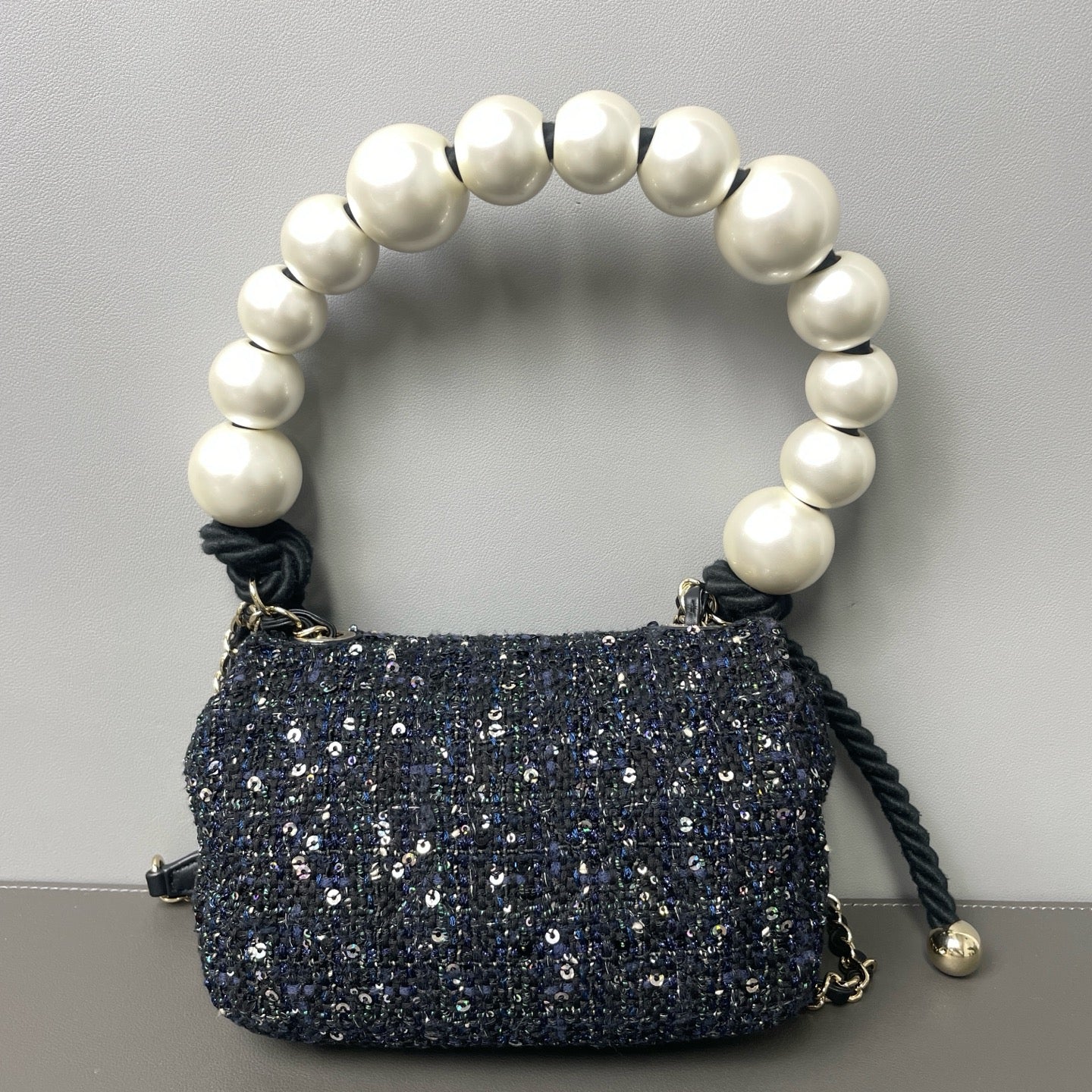 Chanel - Other - Tweed - Blue - (mini)