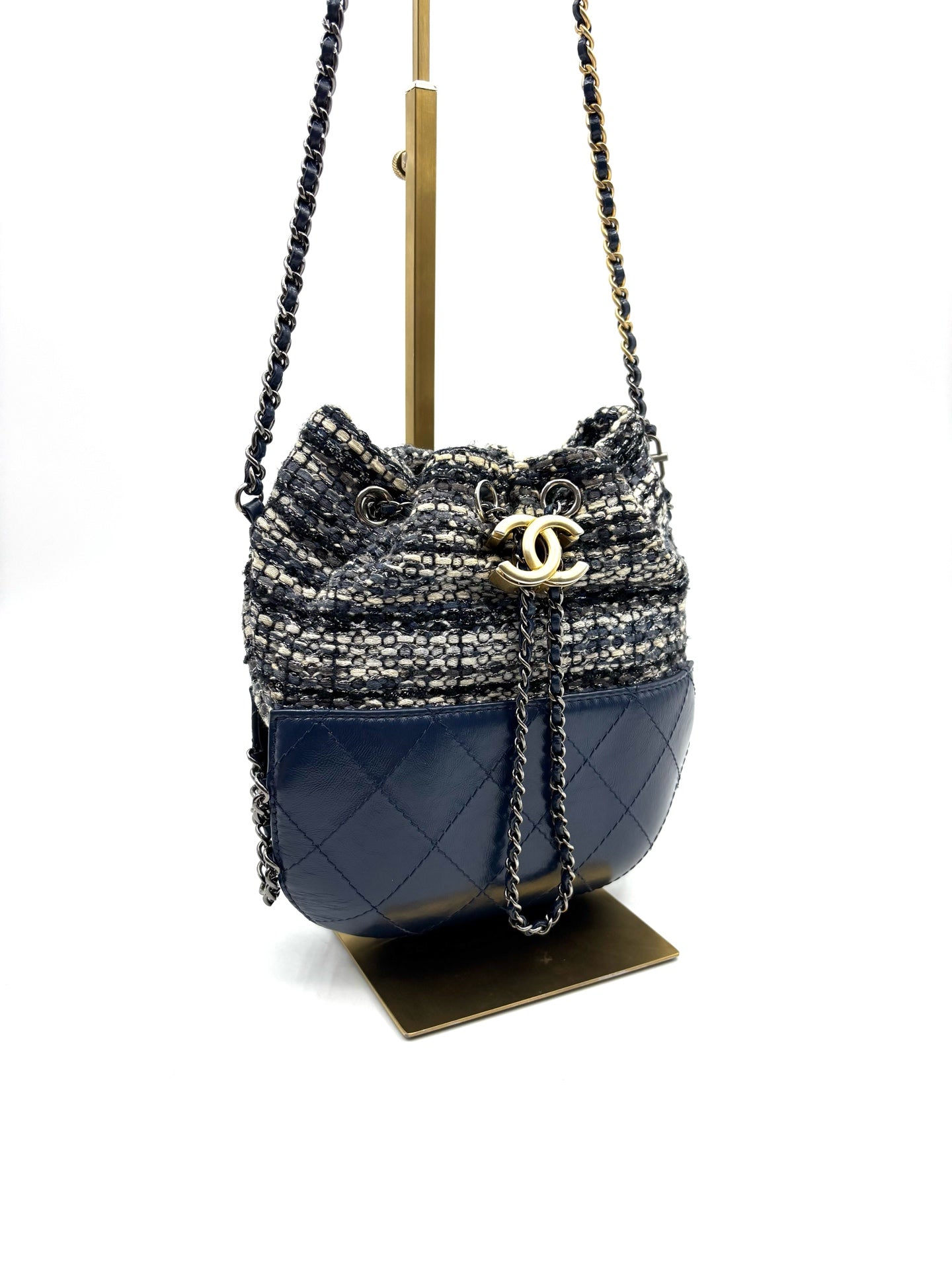 Chanel - Other - Tweed - Blue - (mini)