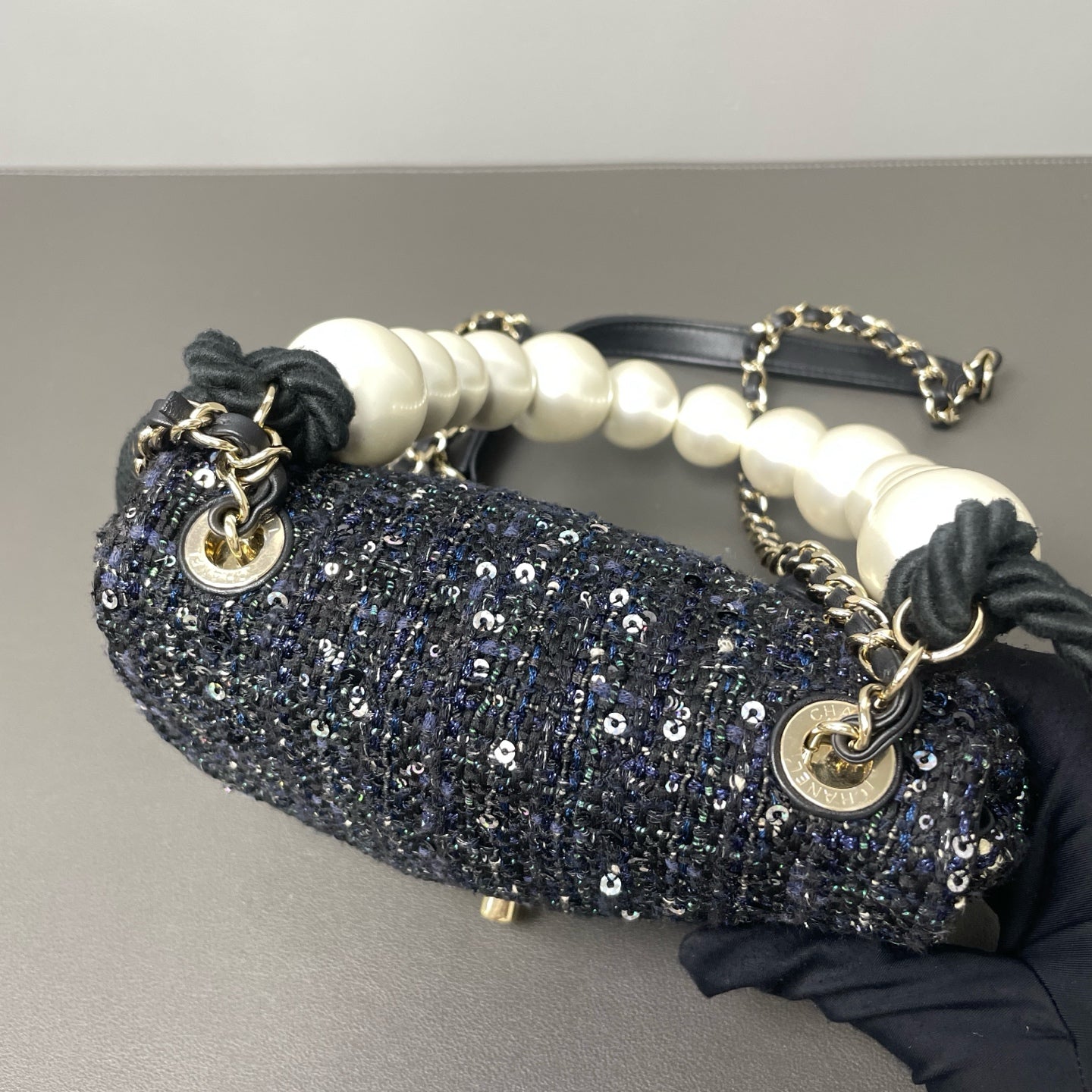 Chanel - Other - Tweed - Blue - (mini)