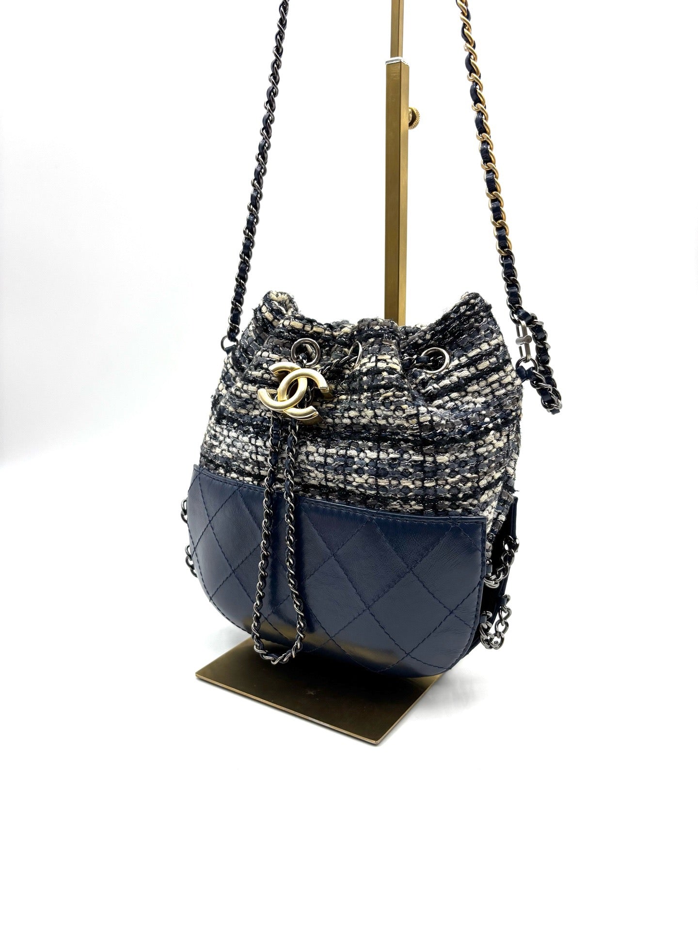 Chanel - Other - Tweed - Blue - (mini)