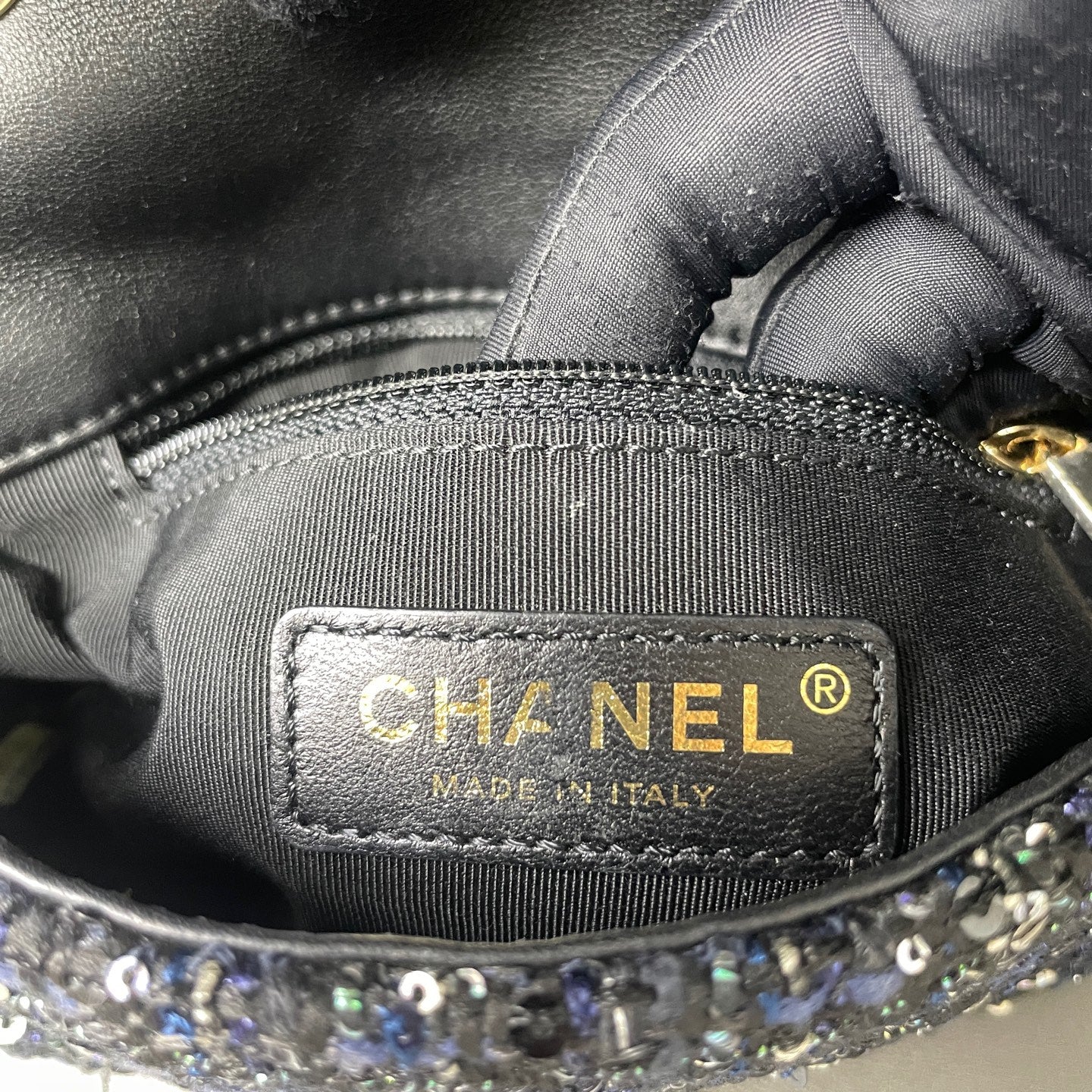 Chanel - Other - Tweed - Blue - (mini)