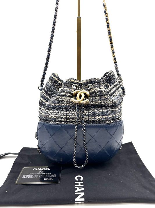 Chanel - Other - Tweed - Blue - (small)