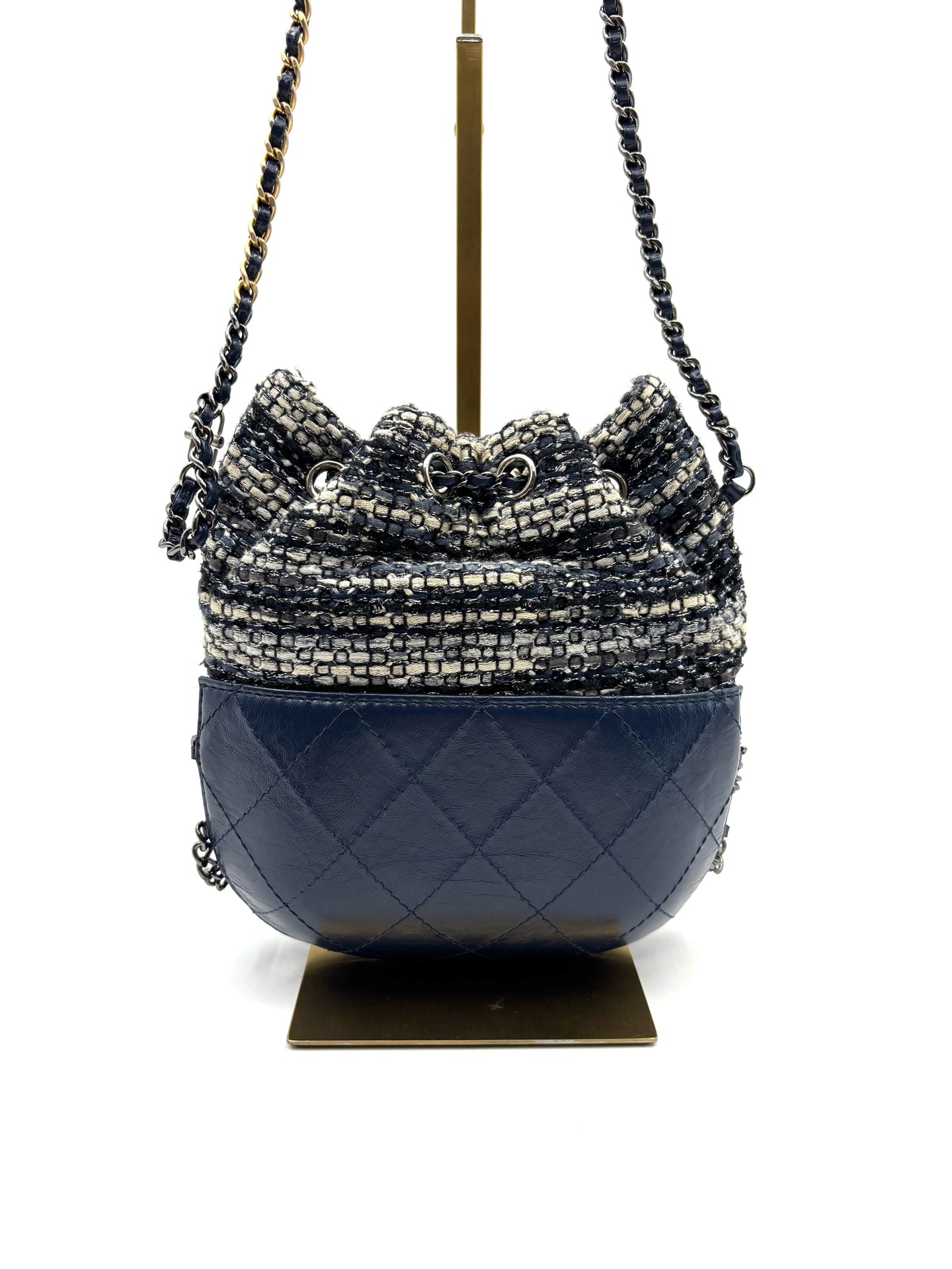 Chanel - Other - Tweed - Blue - (small)