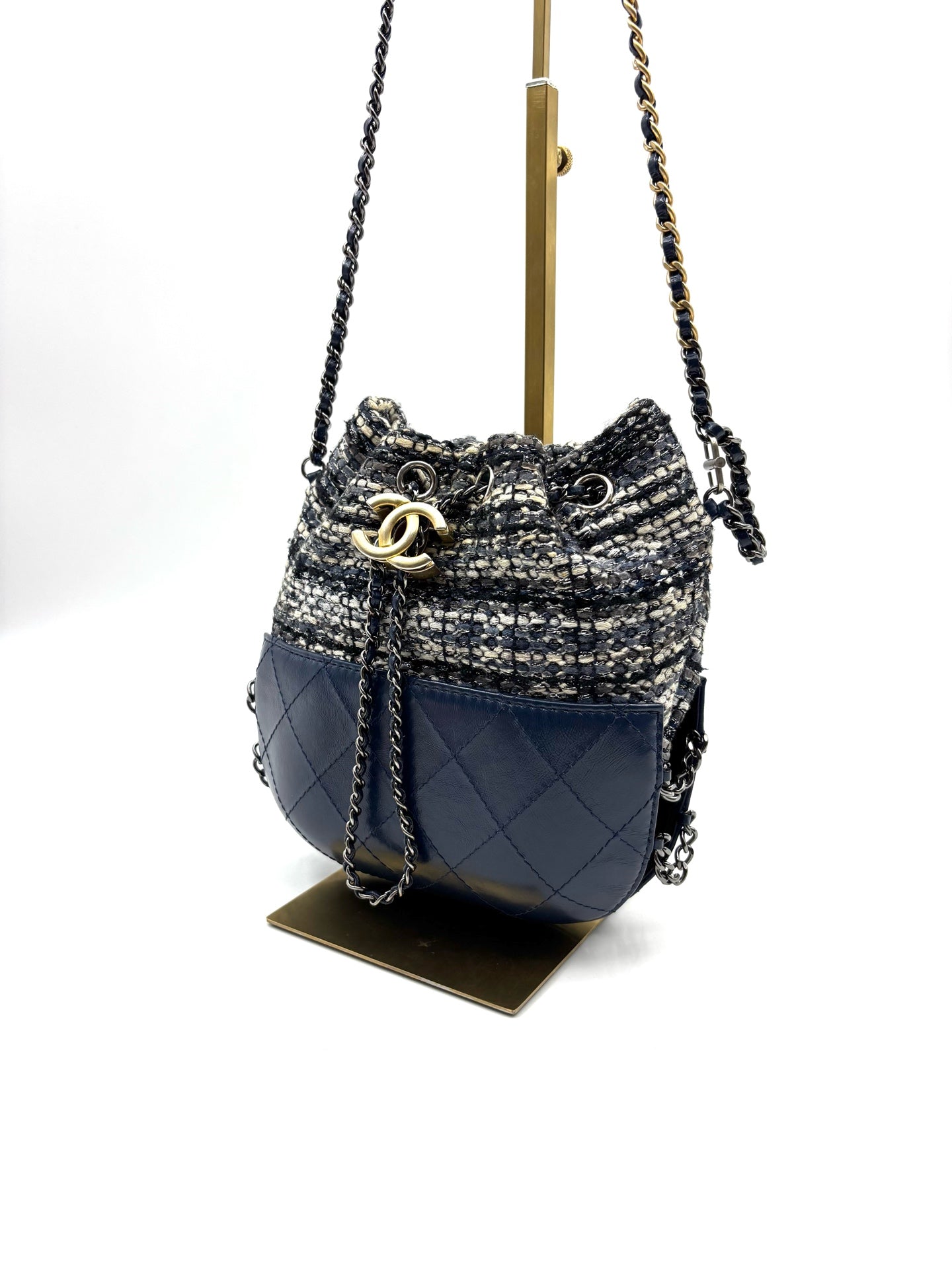 Chanel - Other - Tweed - Blue - (small)