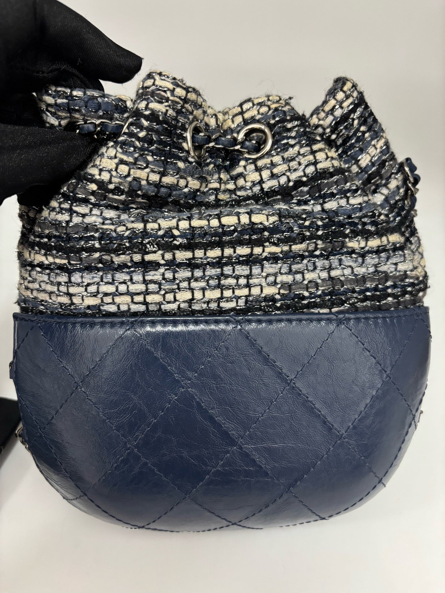 Chanel - Other - Tweed - Blue - (small)